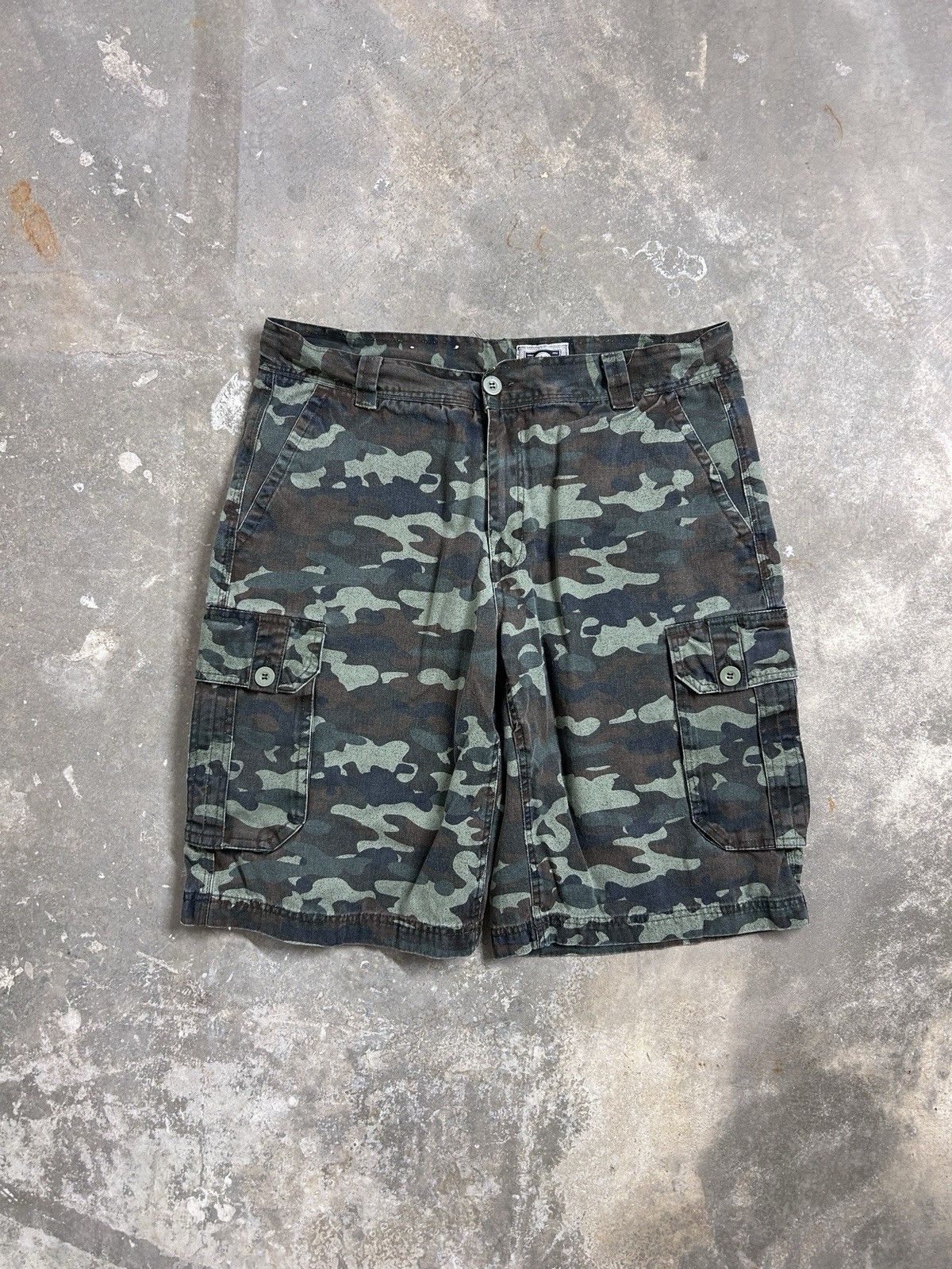 American Apparel Free World Camo Utility Cargo Short Size 36 Size US 36 / EU 52 - 2 Thumbnail