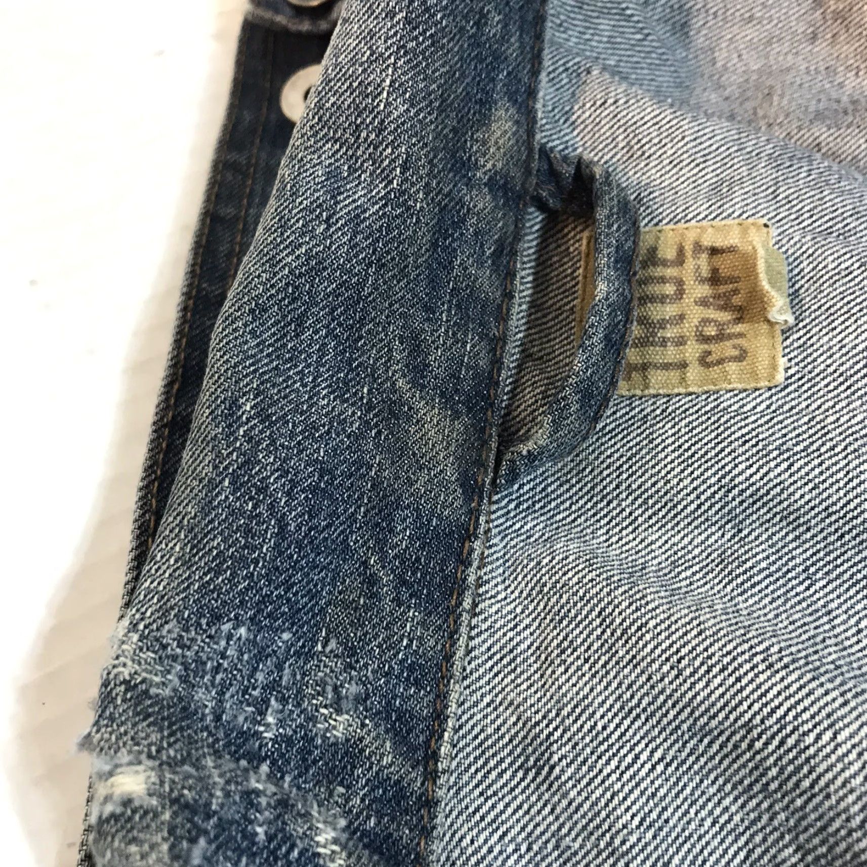 Denime VINTAGE True Craft Denim Jacket Women XXL Blue 90s Grunge Hip Hop Casual Fall Winter Size XXL / US 16-18 / IT 52-54 - 7 Thumbnail