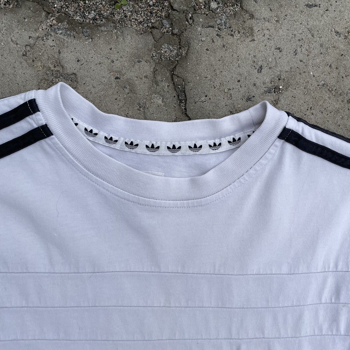 Adidas × Y's Vintage Adidas 83-C J Mano T-shirts Distressed Y2K 90s USA Size US S / EU 44-46 / 1 - 5 Thumbnail
