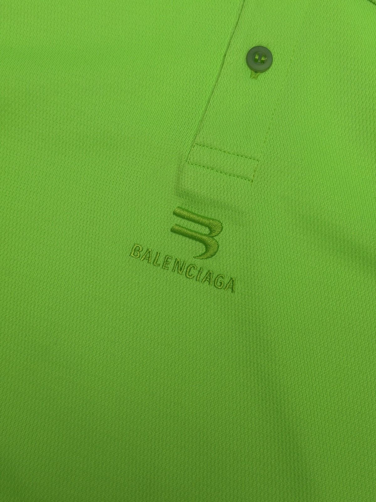 Balenciaga Balenciaga Sporty B Hybrid Polo Jersey Tee Shirt Size US S / EU 44-46 / 1 - 7 Thumbnail