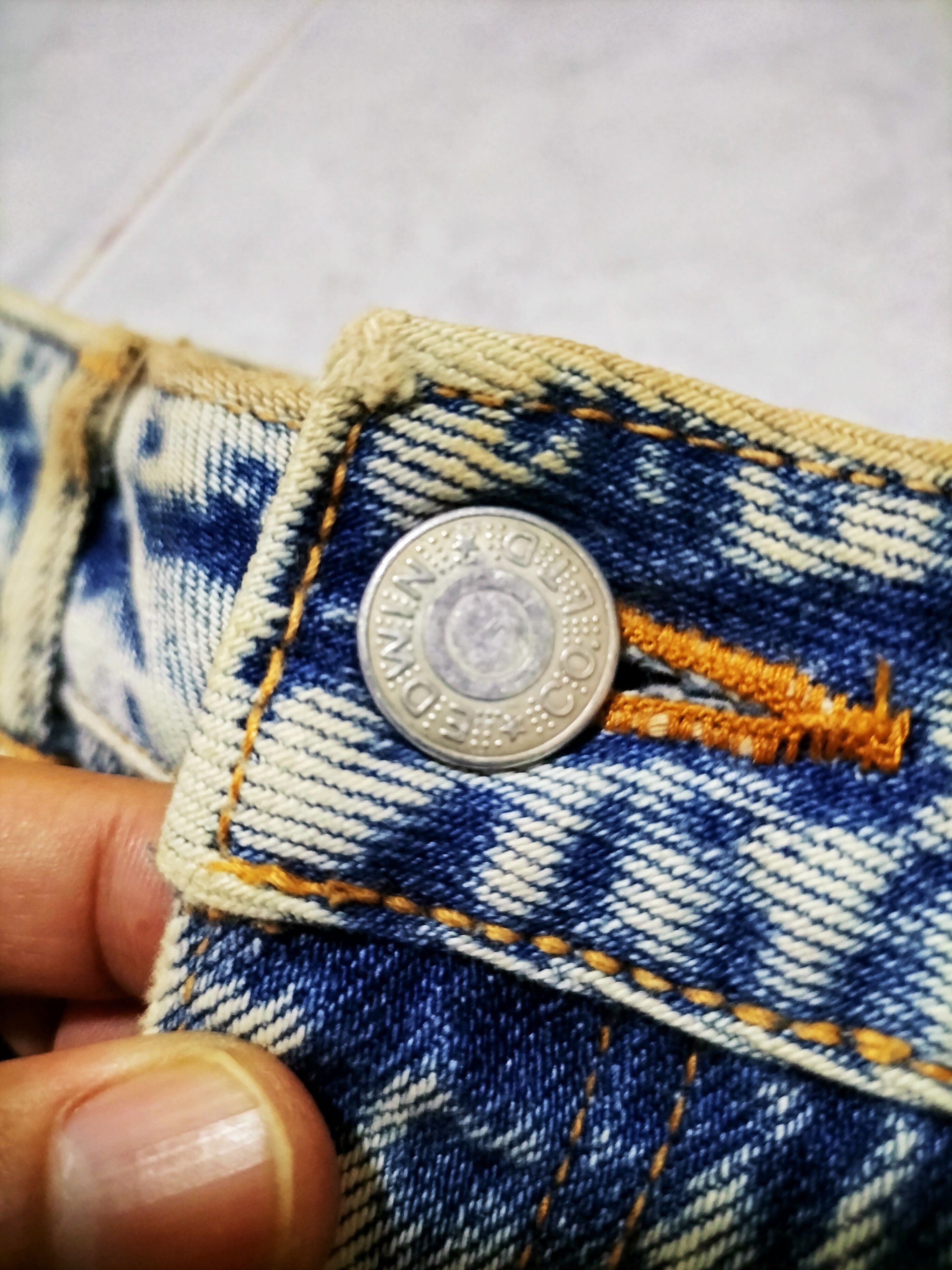 Edwin × Vintage Vintage Edwin Asidwash stonewash fashion Punk 90s Size US 26 / EU 42 - 10 Thumbnail