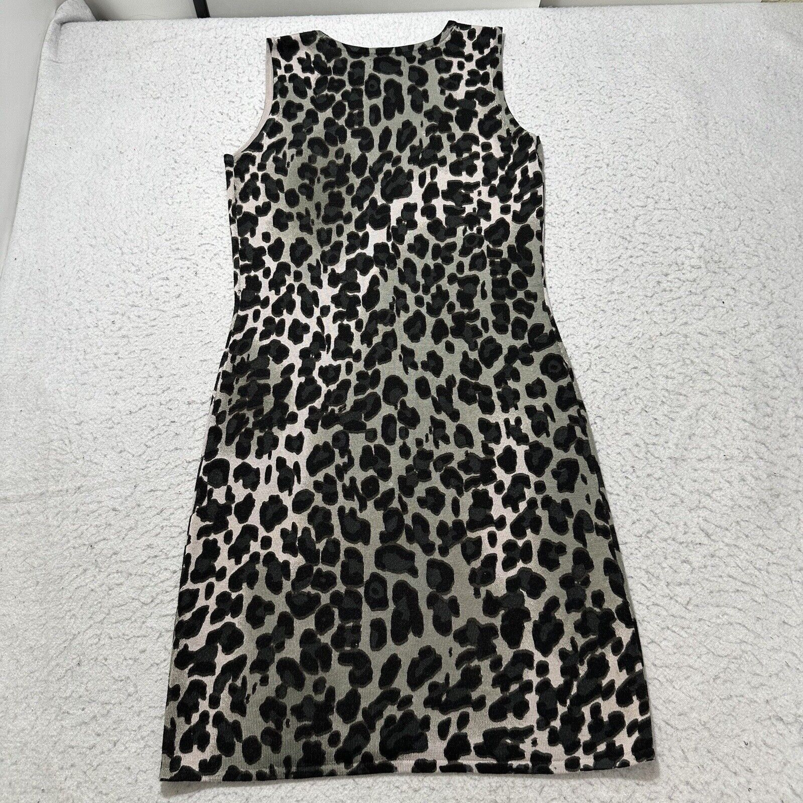 Calvin Klein Calvin Klein Women's Small Sheath Dress Cheetah Print Size S / US 4 / IT 40 - 10 Thumbnail