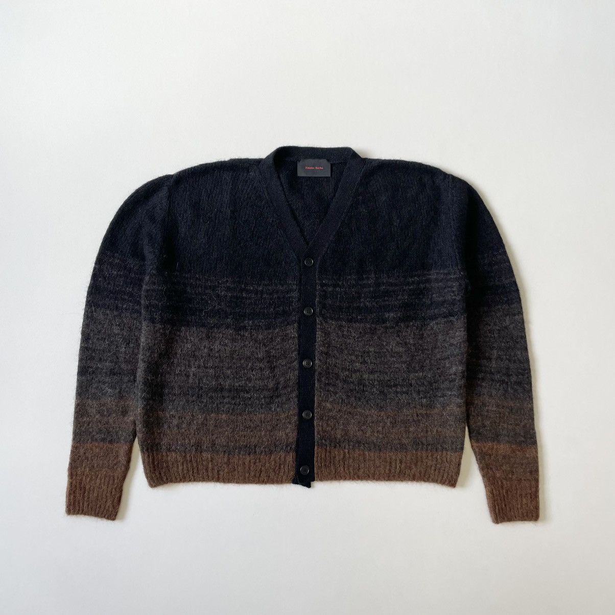 Simone Rocha Sample Gradient Mohair Cropped Cardigan Size US M / EU 48-50 / 2 - 1 Thumbnail