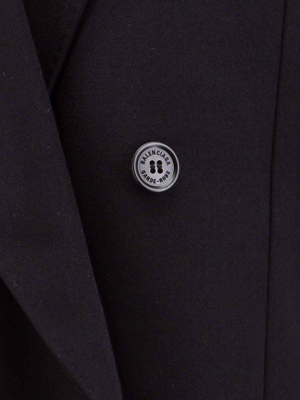 Balenciaga o1la1rc1a0226 Regular Fit Jacket In Black Size US M / EU 48-50 / 2 - 3 Thumbnail