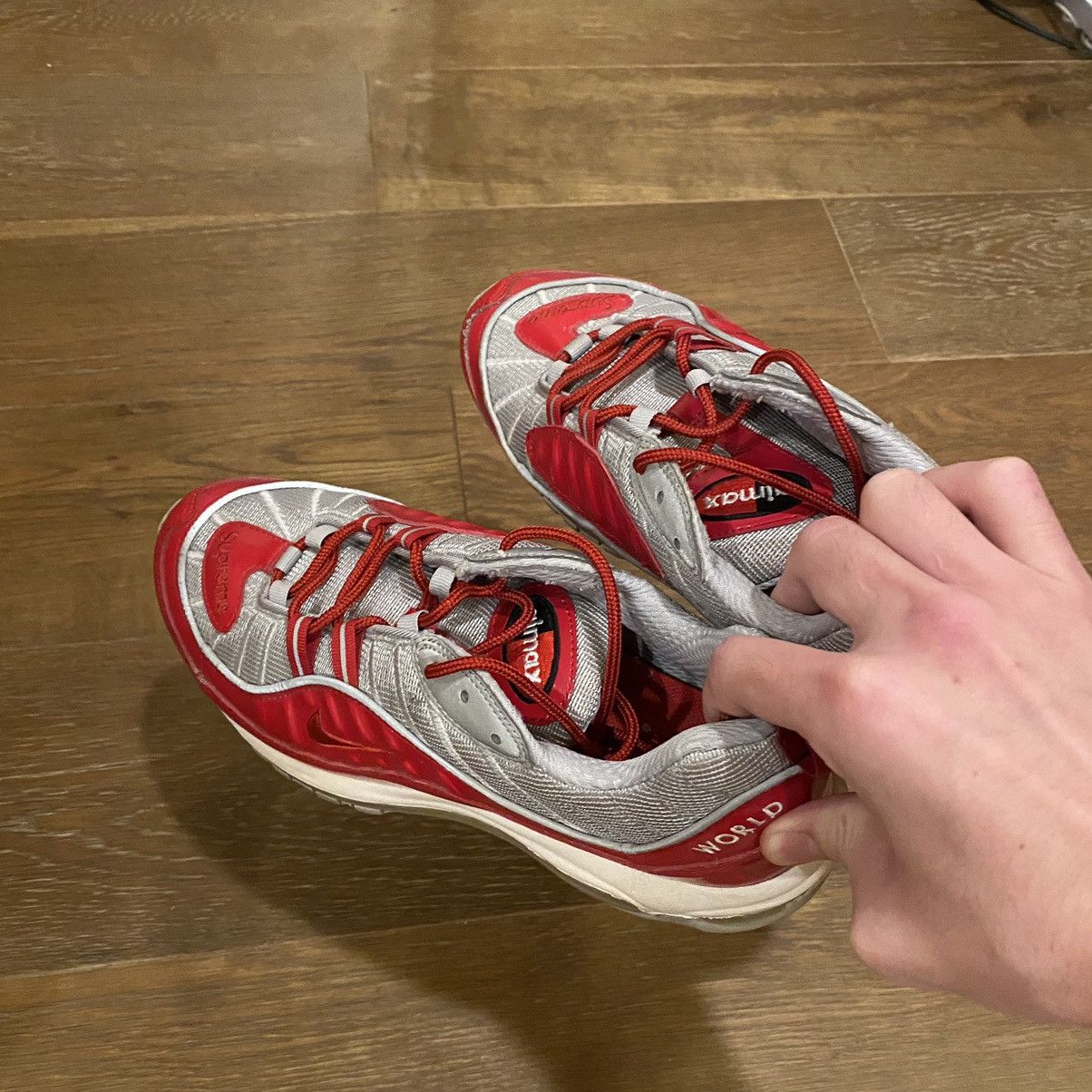 Supreme Supreme nike Air Max 98 Varsity Red Size US 9 / EU 42 - 3 Thumbnail