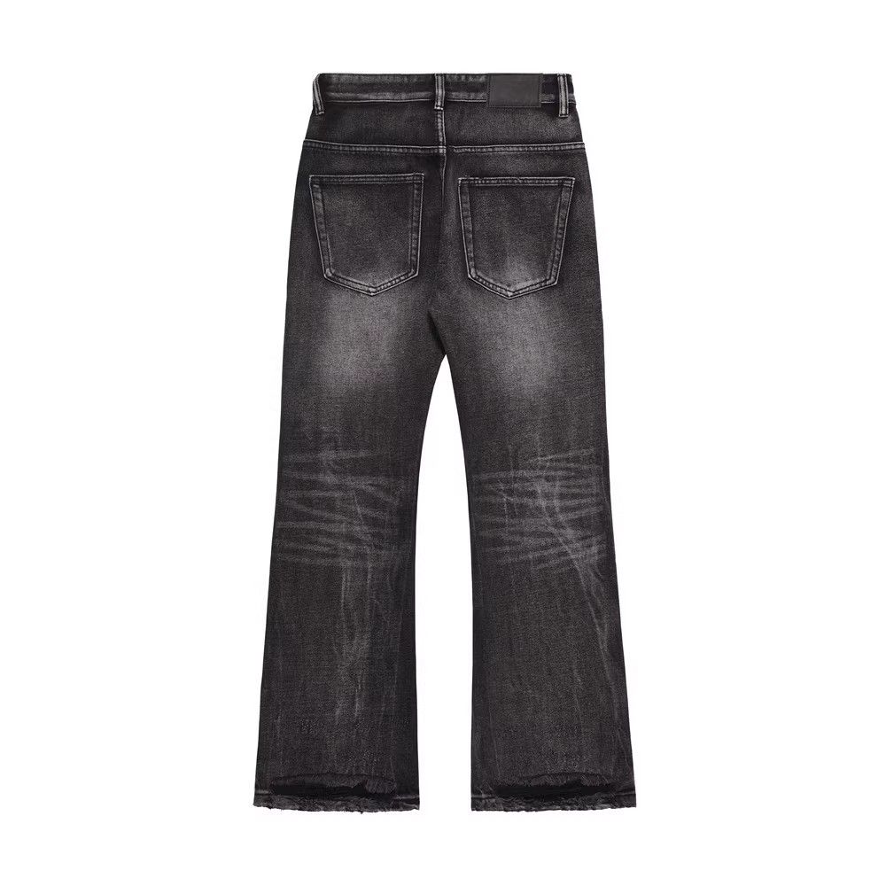 Japanese Brand × Jean Distressed washed men's retro casual ripped bootcut denim Size US 32 / EU 48 - 2 Thumbnail