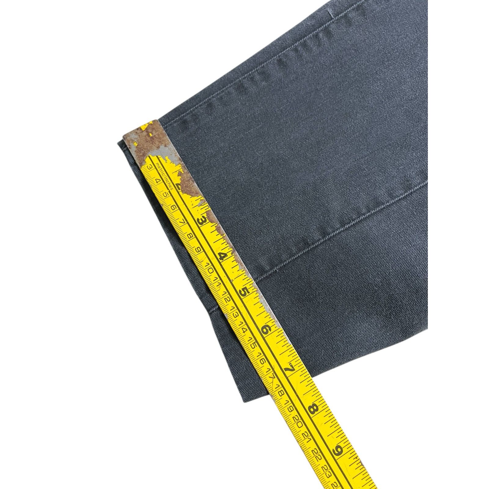 Vintage Vintage 90s Onyx Pleated Work Pants Gray Sz 36 Actual 34x31 Size US 36 / EU 52 - 7 Thumbnail