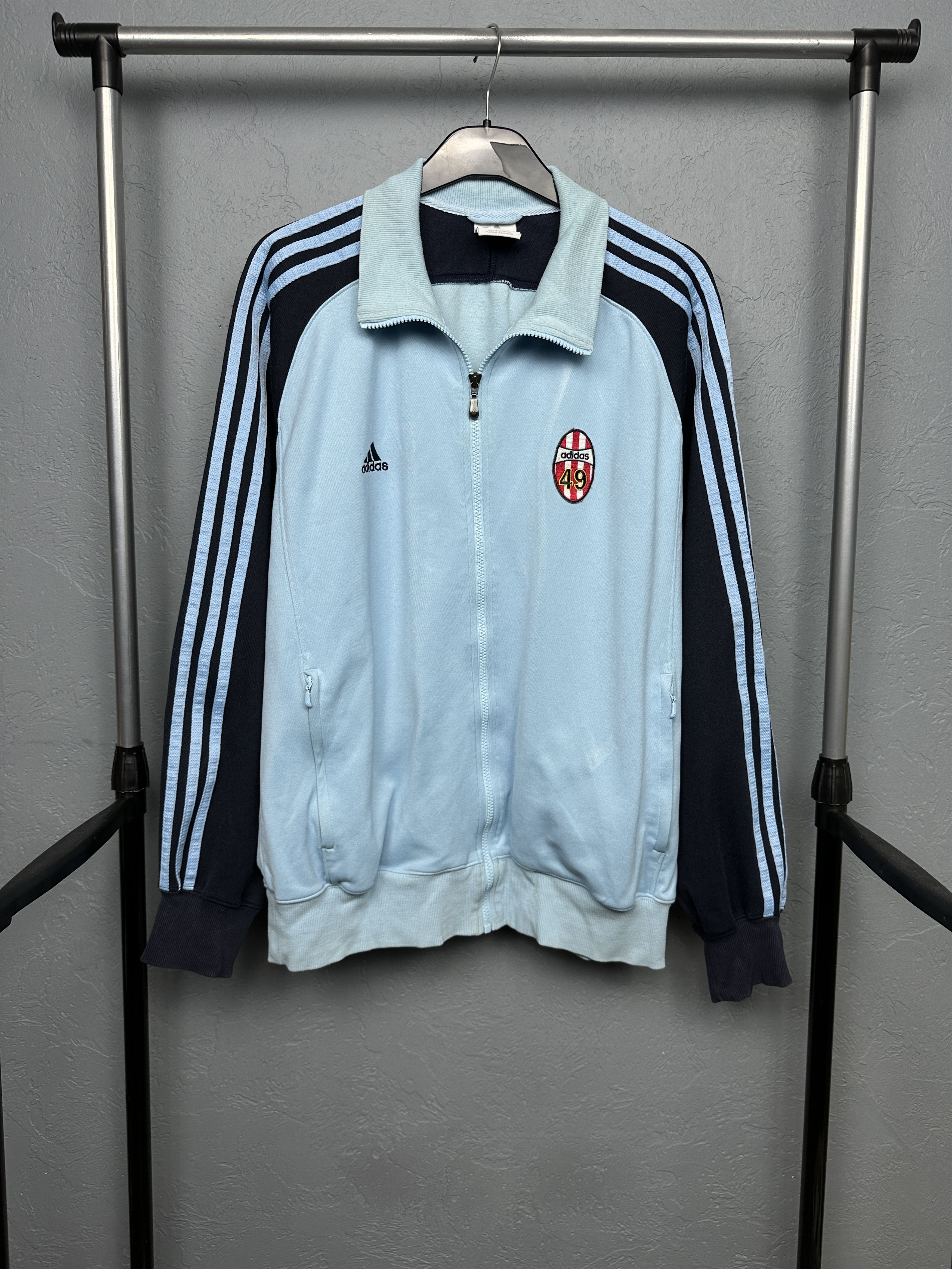 Adidas Adidas Vintage Mens Track Top Jacket Size US L / EU 52-54 / 3 - 1 Thumbnail