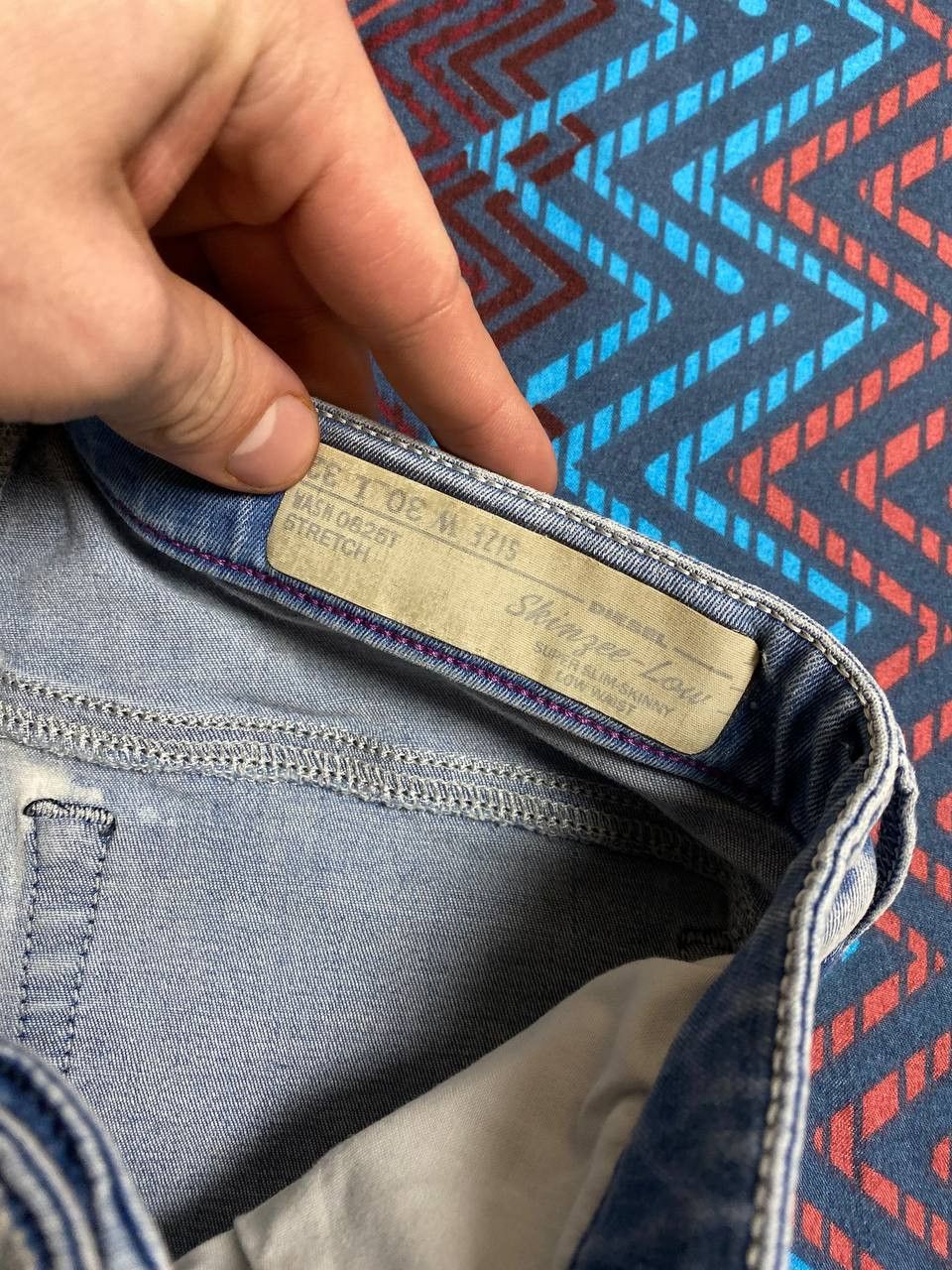 Diesel × Japanese Brand DIESEL LOW RISE Y2K STYLE JEANS super skinny Size 30" / US 8 / IT 44 - 2 Thumbnail
