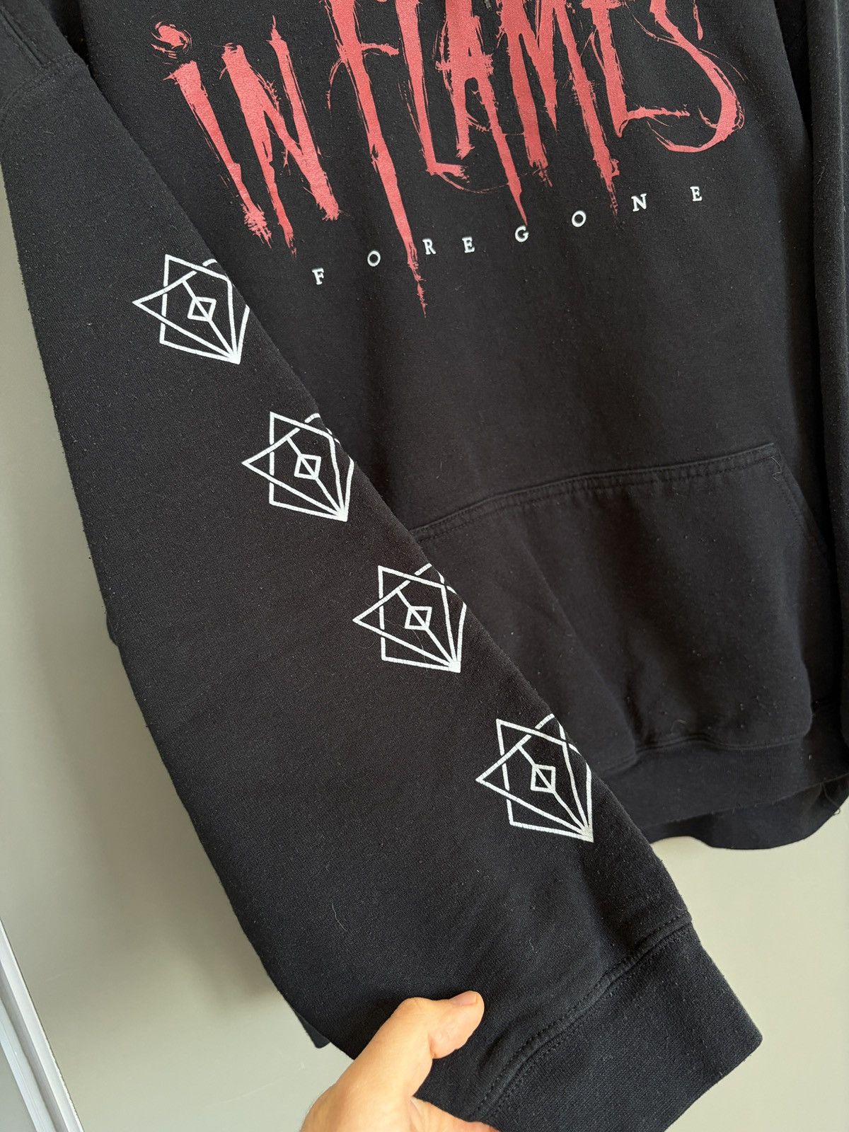 Band Tees In Flames Foregone Metal Black Hoodie Size US XXL / EU 58 / 5 - 6 Thumbnail