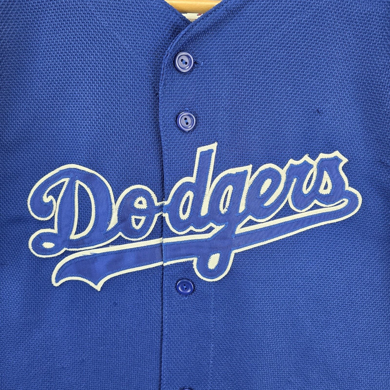 Majestic Majestic Los Angeles Dodgers MLB Baseball Jersey Medium Vtg Size US M / EU 48-50 / 2 - 3 Thumbnail