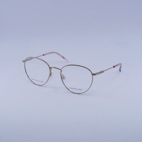 Tommy Hilfiger Tommy Hilfiger TH 1727 0DDB 00 Eyeglasses Gold 52mm Frame Size ONE SIZE - 5 Thumbnail