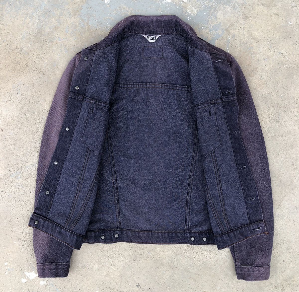Levi's Vintage Clothing Vintage Faded Levis Orange Tab Denim Trucker Jacket Size US M / EU 48-50 / 2 - 16 Thumbnail