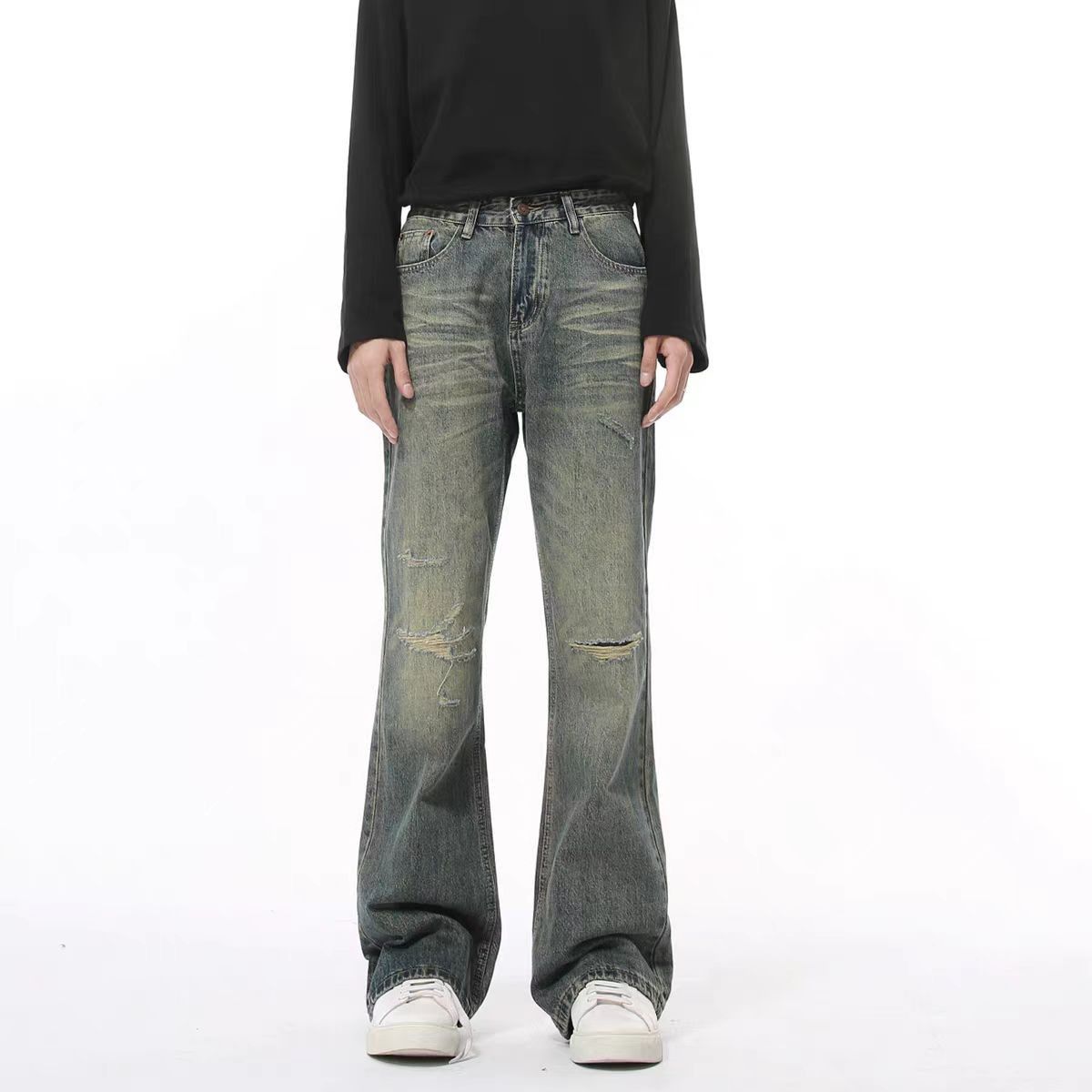 Jean Blue Slim-Fit Casual Jeans Size US 30 / EU 46 - 2 Thumbnail