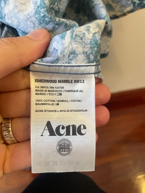 Acne Studios Isherwood Marble Size US XL / EU 56 / 4 - 4 Thumbnail