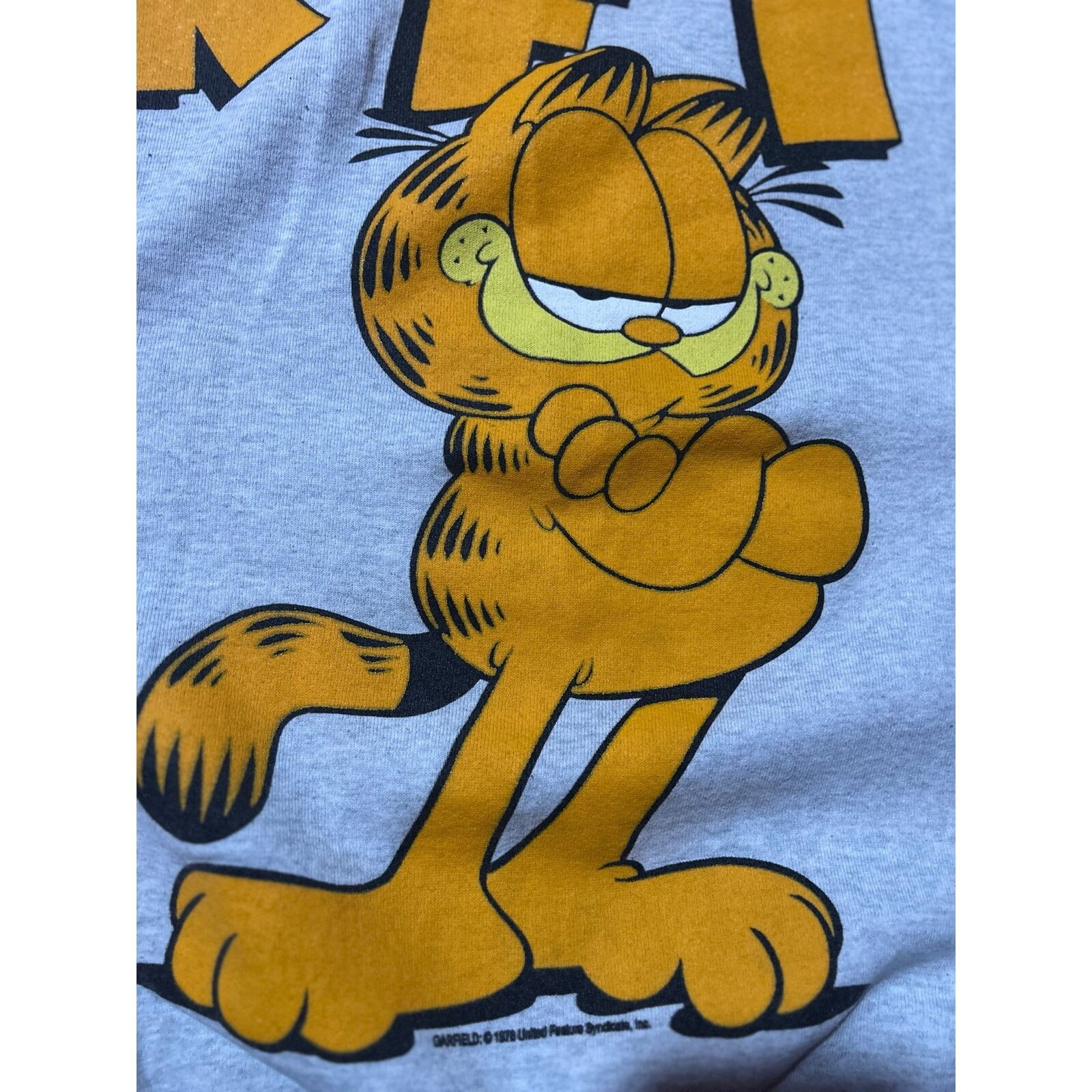Vintage True vintage, very rare 1978 GARFIELD crew neck sweatshirt Size US XL / EU 56 / 4 - 3 Thumbnail