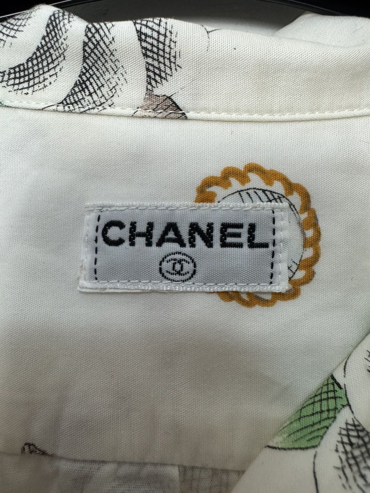 Chanel Chanel SS96 Runway by Karl Lagerfeld Button-Up Blouse Shirt Size M / US 6-8 / IT 42-44 - 14 Thumbnail