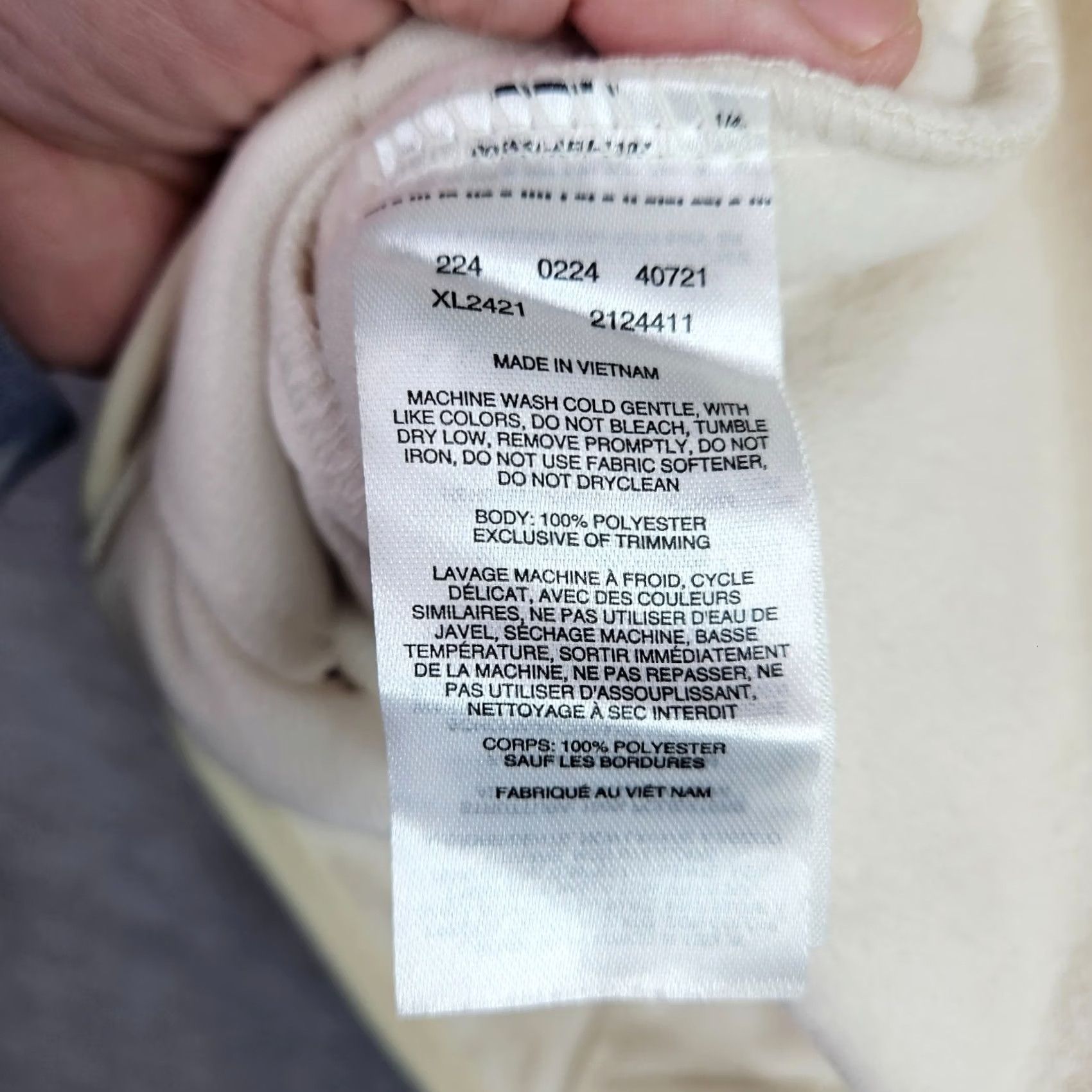 Vintage Columbia Women Jacket Fleece Pullover Outdoor Ivory XS Small Size XS / US 0-2 / IT 36-38 - 6 Thumbnail