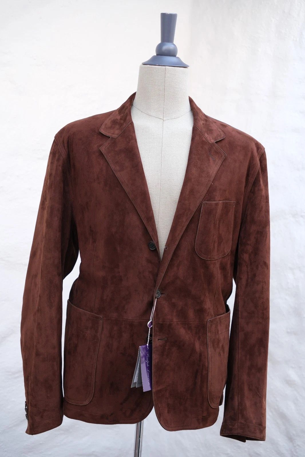 Ralph Lauren Purple Label NEW Ralph Lauren Purple Label Sport Coat BROWN US 46 / EU 56 Size 46R - 1 Thumbnail