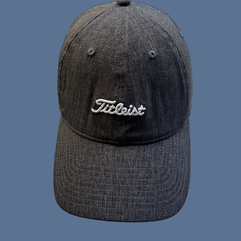 Titleist Titleist Hat Cap Men Strapback Gray FootJoy Golf Ball Casual Drive Range Size ONE SIZE - 1 Thumbnail