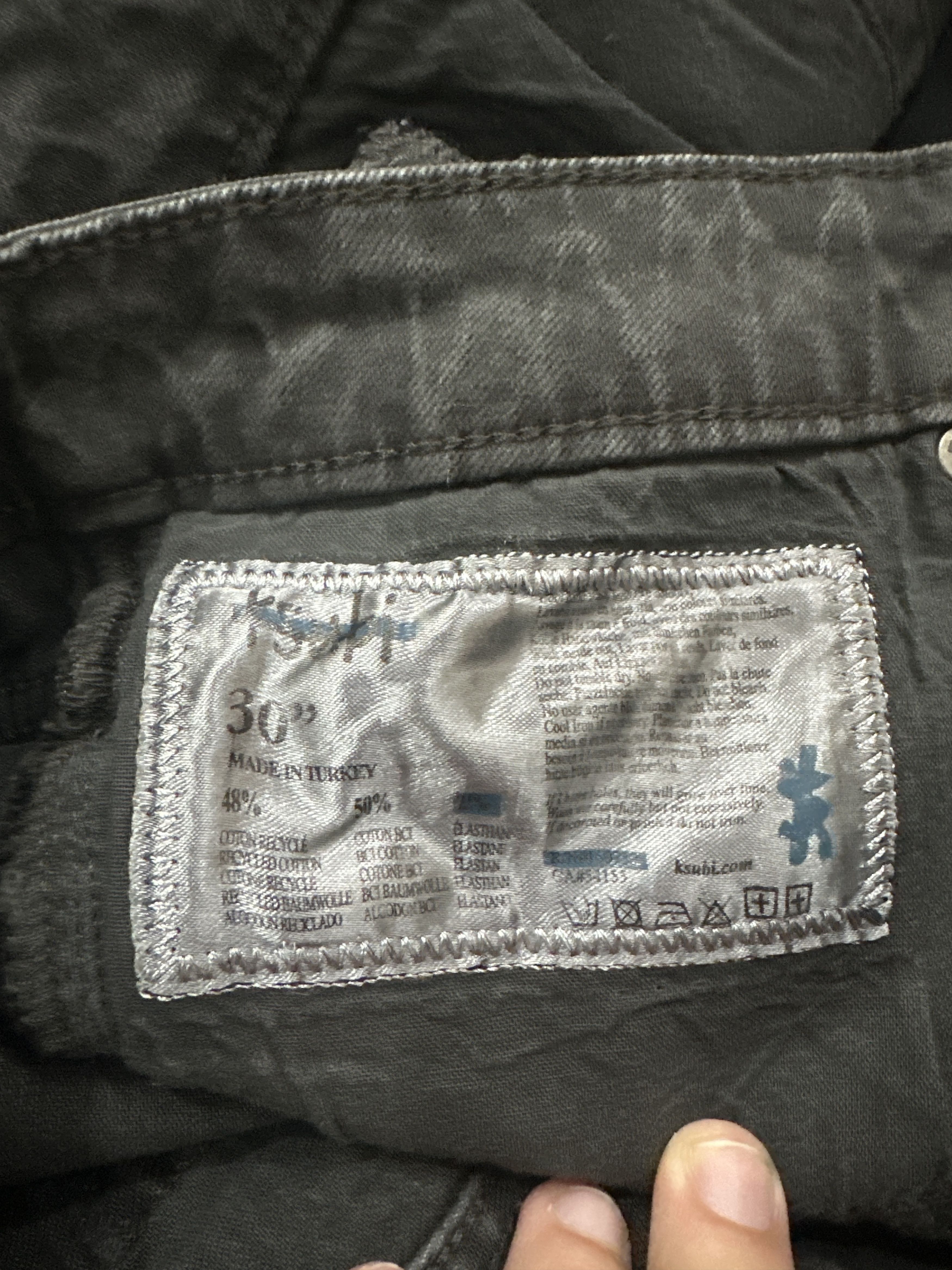 Ksubi Ksubi Black Jean Size 30 Size US 30 / EU 46 - 7 Thumbnail