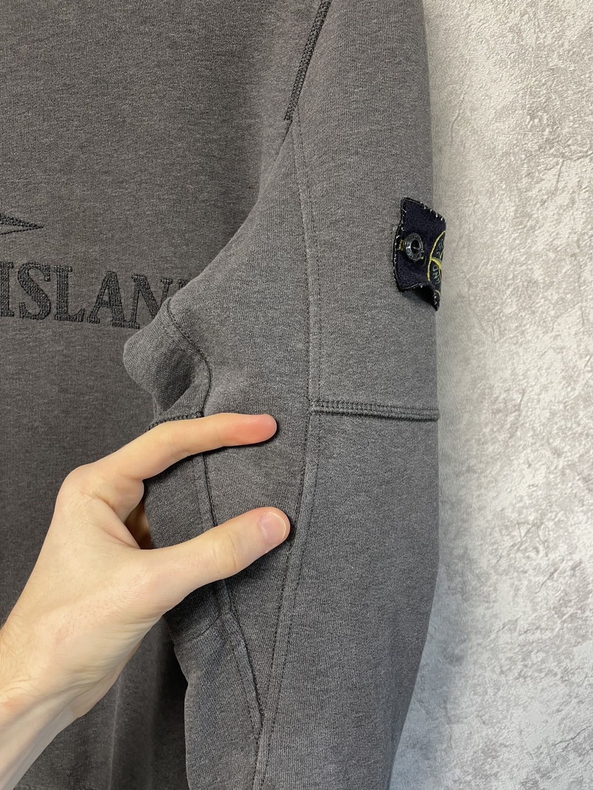 Stone Island Stone Island Big Embroidered Logo With Patch Sweatshirt Size US S / EU 44-46 / 1 - 6 Thumbnail