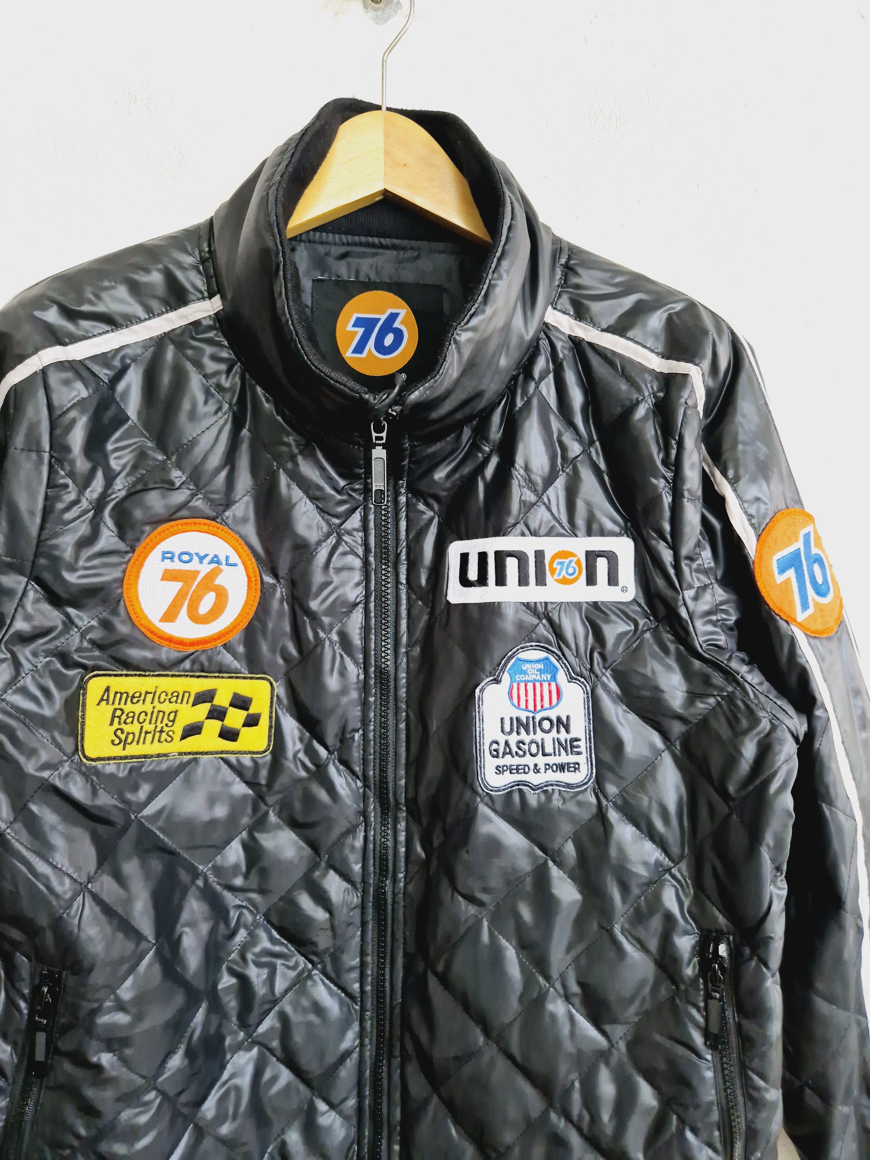 Other Vintage 76 Lubricants Quilted Jacket Size US L / EU 52-54 / 3 - 2 Thumbnail