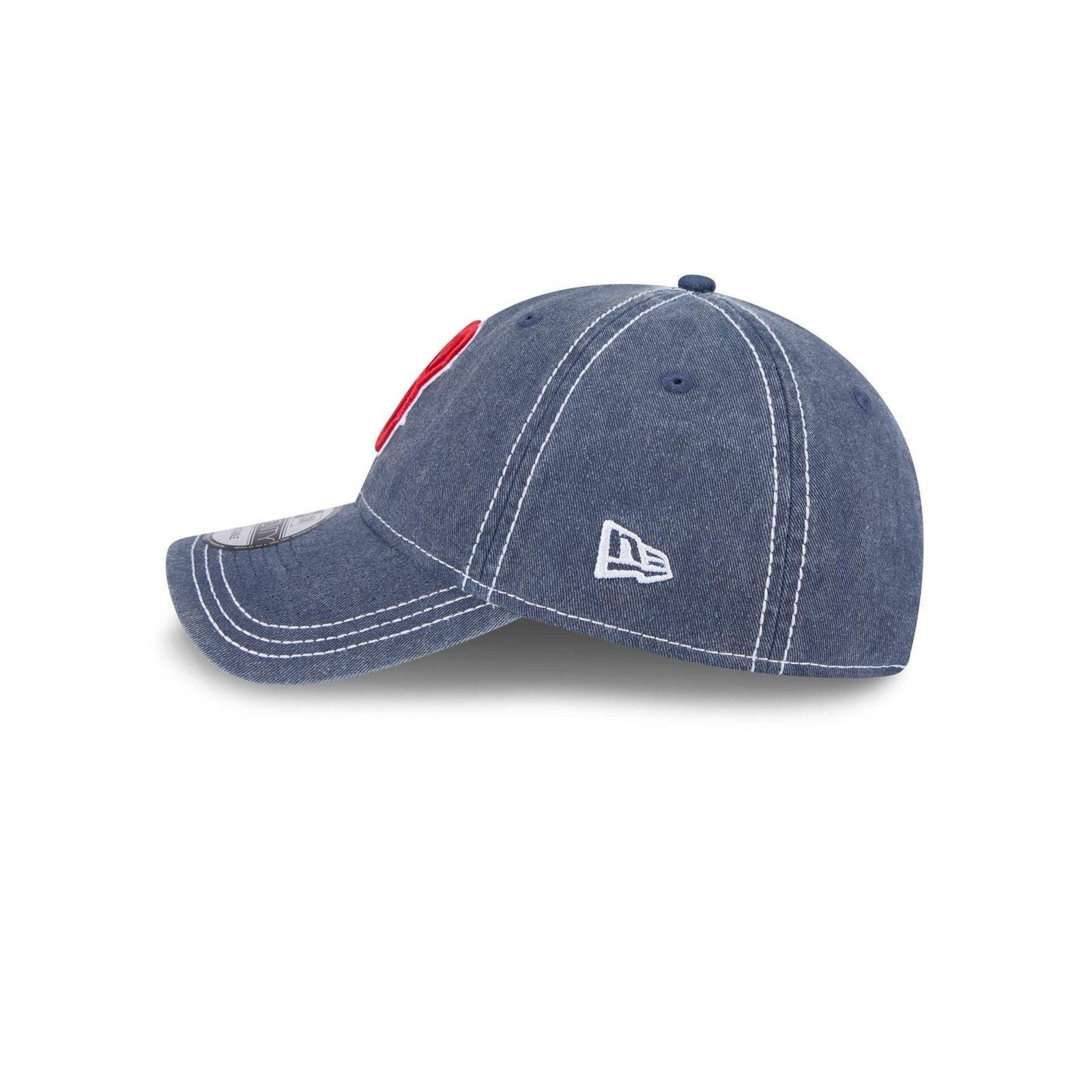 New Era New Era Boston Red Sox Washed Contrast 9TWENTY Adj Hat Size ONE SIZE - 4 Thumbnail