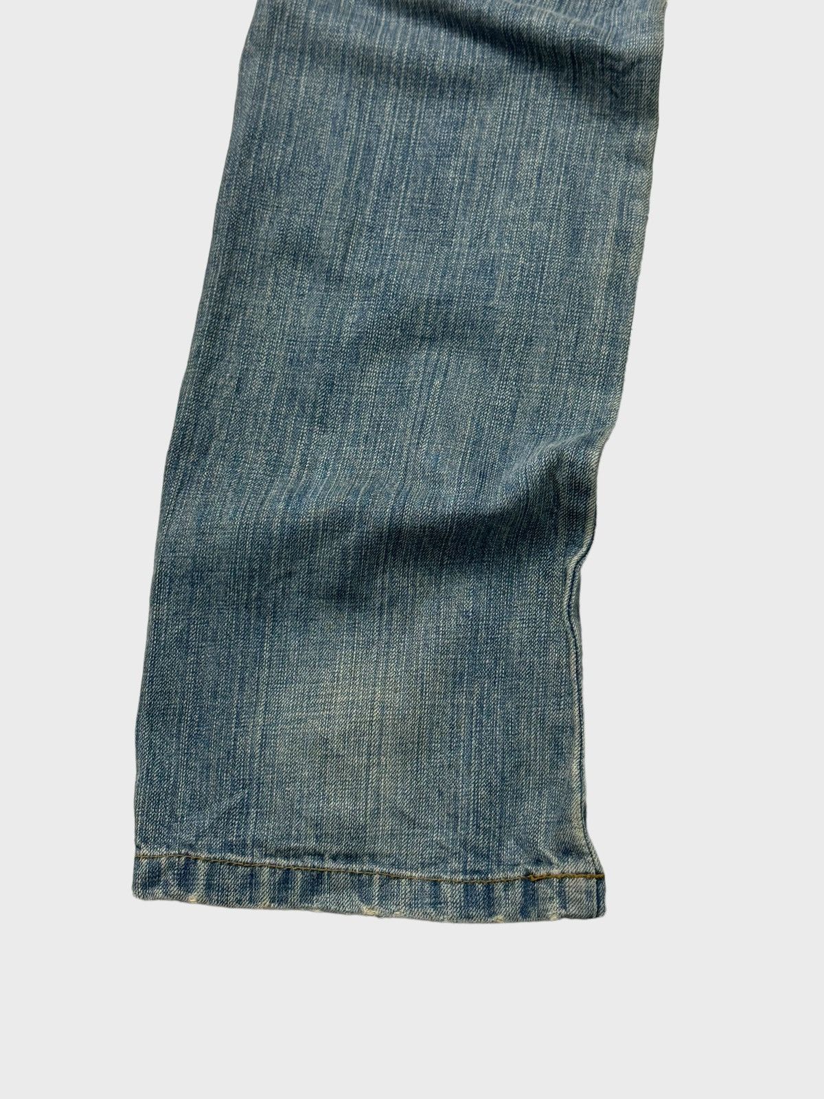 Hysteric Glamour Flare Distressed Patches Junya Watanabe Style Denim Jeans Size US 29 - 11 Thumbnail