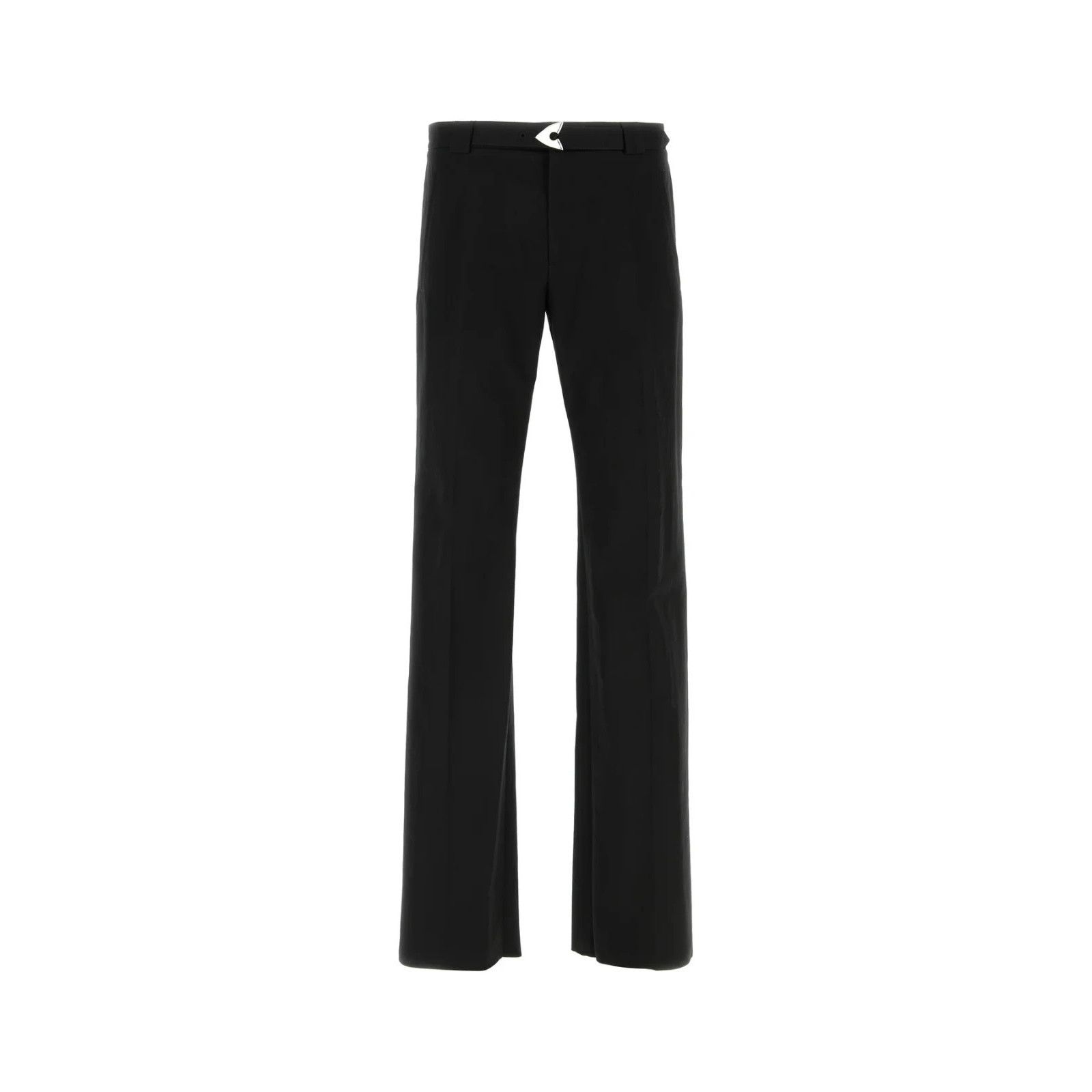 Alexander McQueen ALEXANDER MCQUEEN Black Cotton Blend Pants New & Authentic ( Size US 34 / EU 50 - 1 Thumbnail
