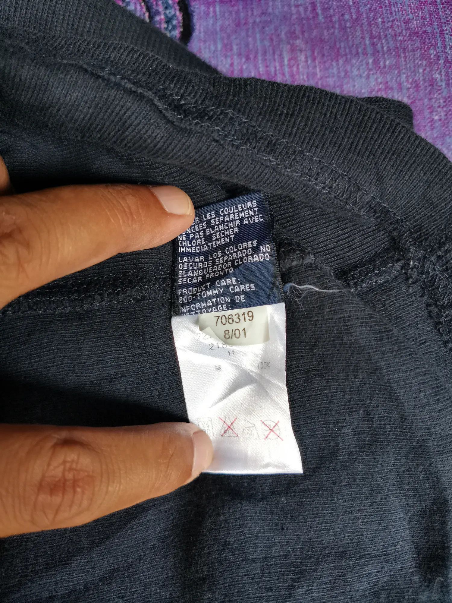 Property of Tommy Jeans Embroidered Big Logo Sweatshirt