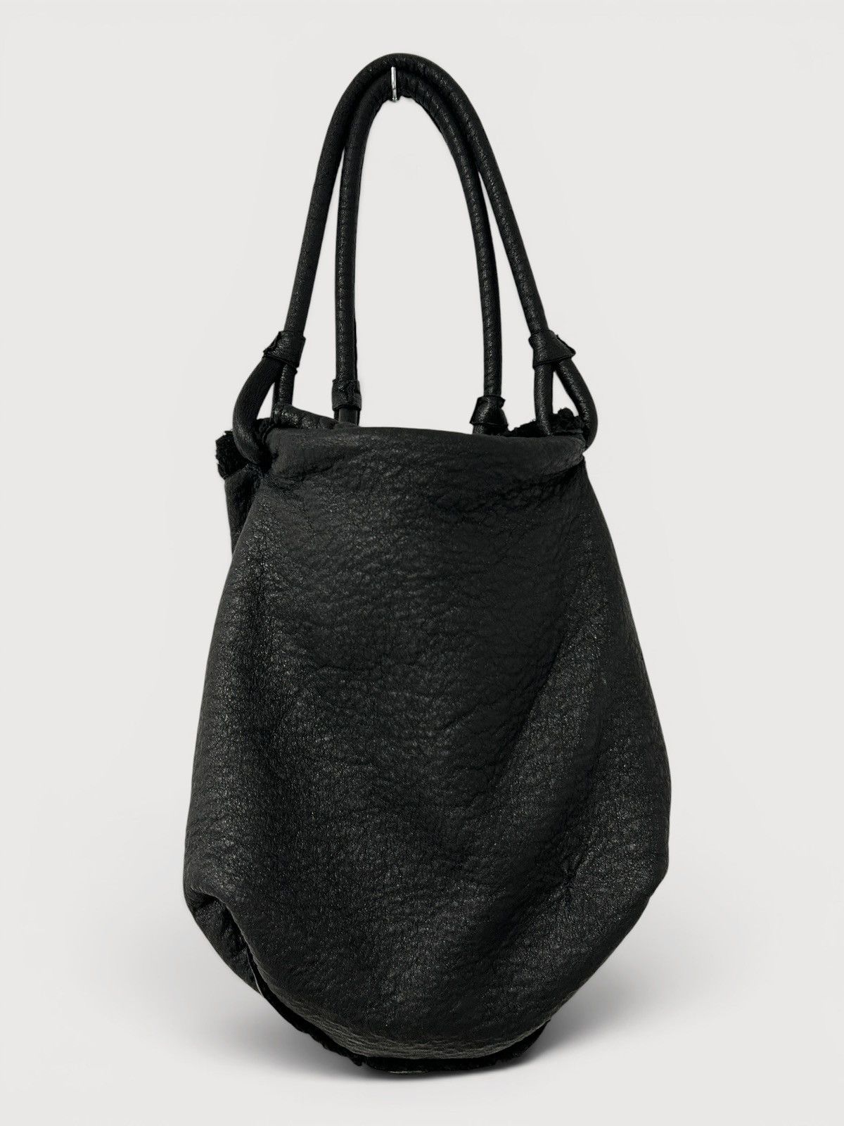 Maison Margiela “Noir Nomade” Reversible Shearling Tote Bag Size ONE SIZE - 2 Thumbnail