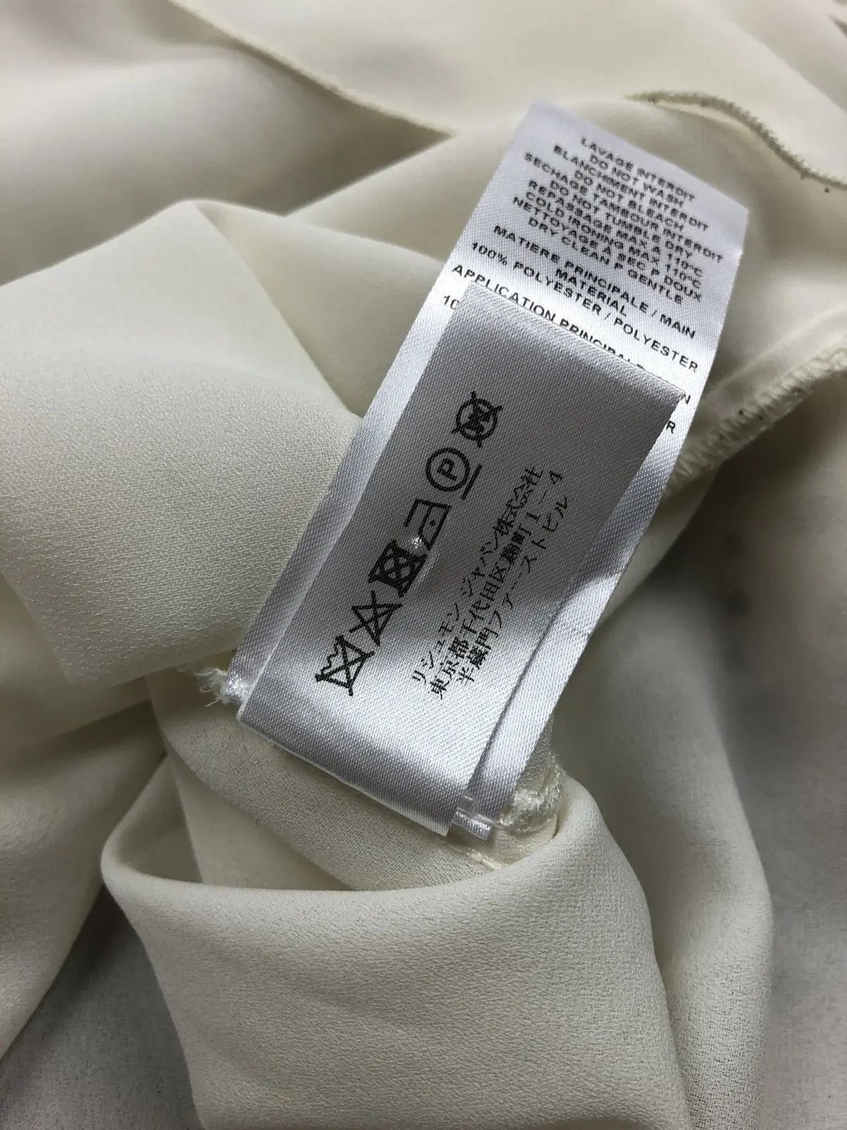 See by Chloe SEE BY CHLOÉ White Avantgarde Vintage Luxury Blouse Y2k Size XS / US 0-2 / IT 36-38 - 9 Thumbnail
