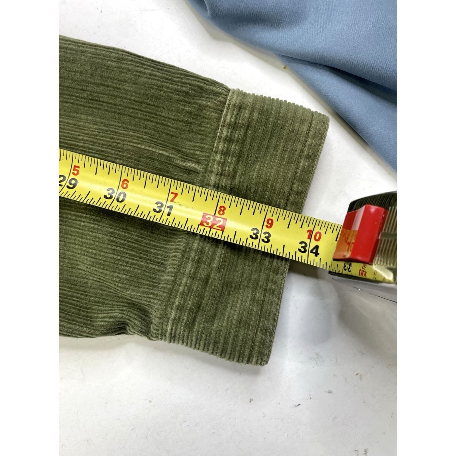Patagonia Vintage Patagonia Rhythm Corduroy Jacket Western Shacket Coat Mens Large Green Size US L / EU 52-54 / 3 - 6 Thumbnail