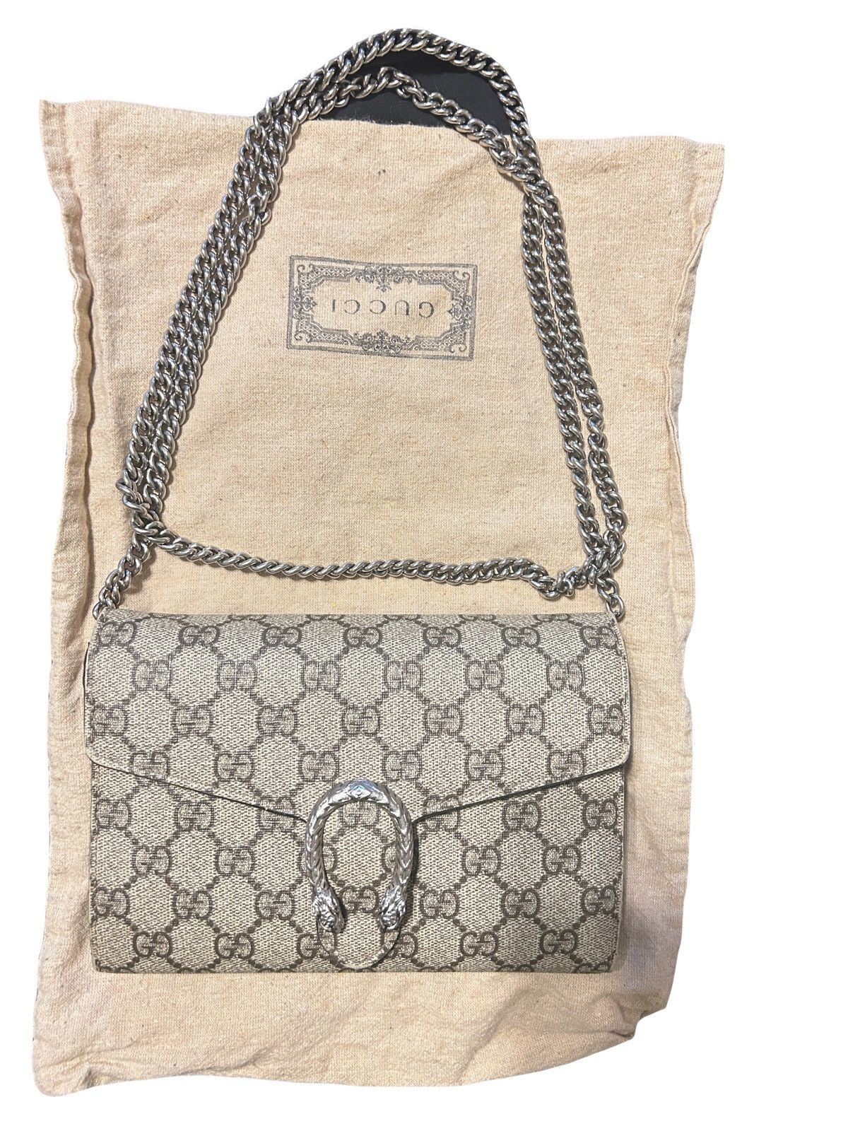Gucci Gucci Dionysus GG Supreme Chain Wallet Size ONE SIZE - 5 Thumbnail