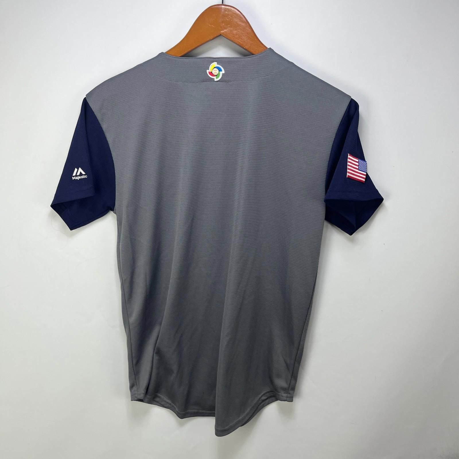 Majestic Majestic USA Baseball Jersey Youth Large Size ONE SIZE - 8 Thumbnail