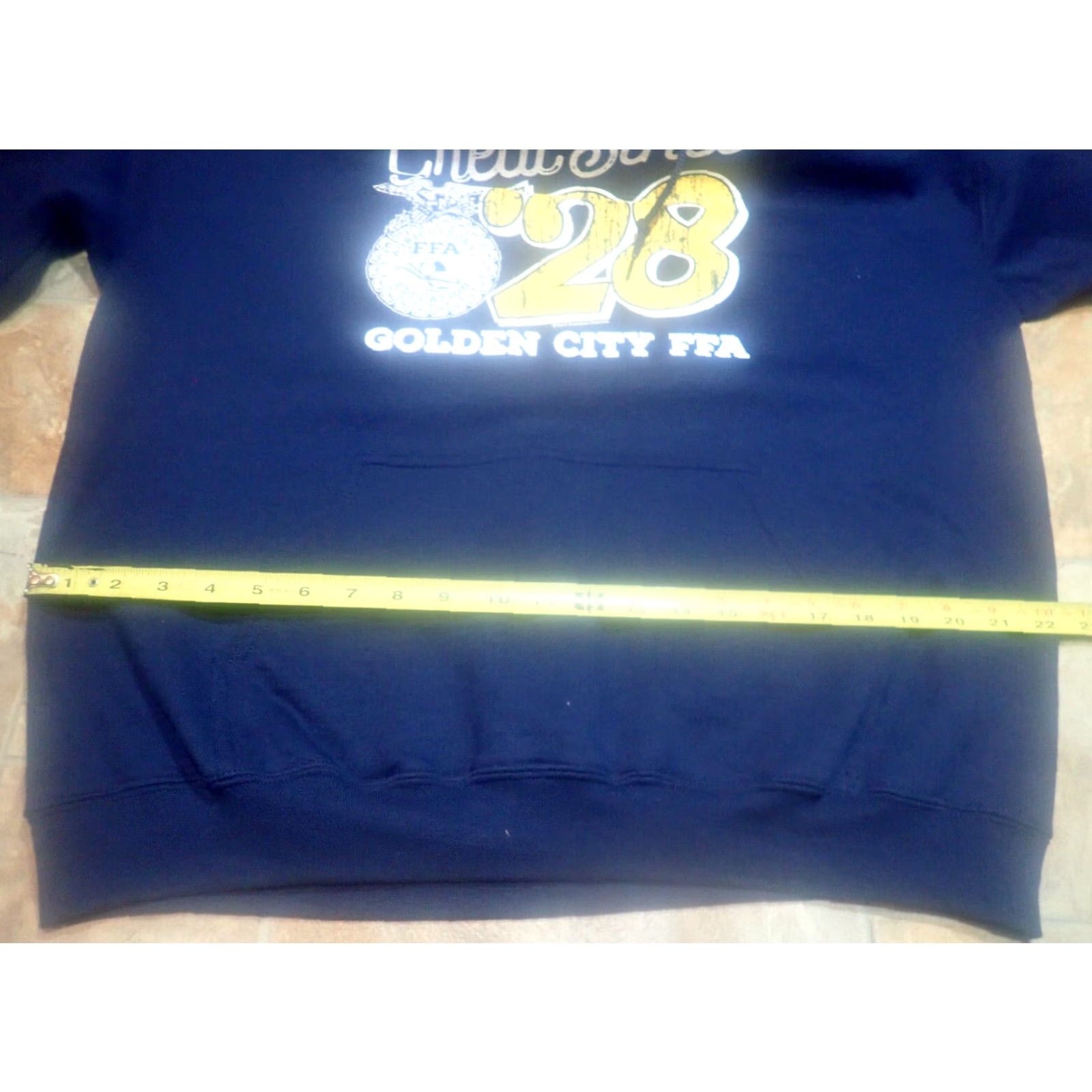 Gildan Gildan Navy Blue Hooded Sweatshirt Mens L Future Farmers Of America FFA Agriculture Heavy Blend Pullover Hoodie Navy Size US L / EU 52-54 / 3 - 6 Thumbnail