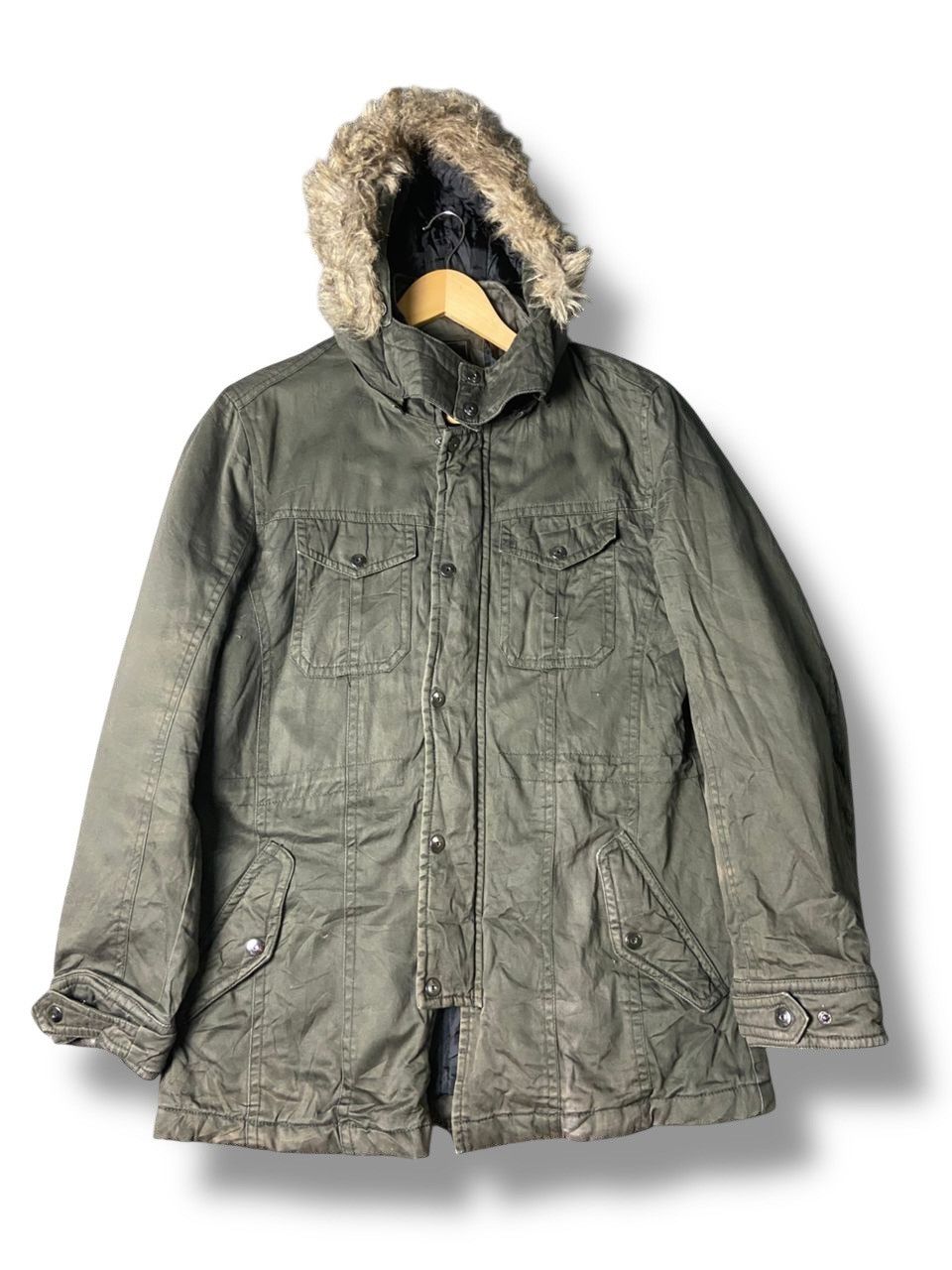 Japanese Brand Japanese Brand 291295 Homme Military Jacket (150) Size US XS / EU 42 / 0 - 1 Thumbnail