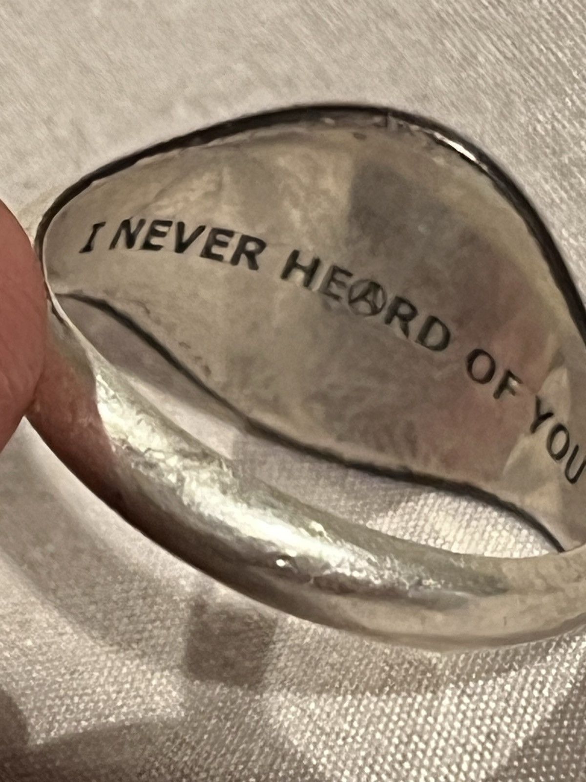 ineverheardofyou Ineverheardofyou fuck you Ring fuck the fuck off Size ONE SIZE - 10 Thumbnail
