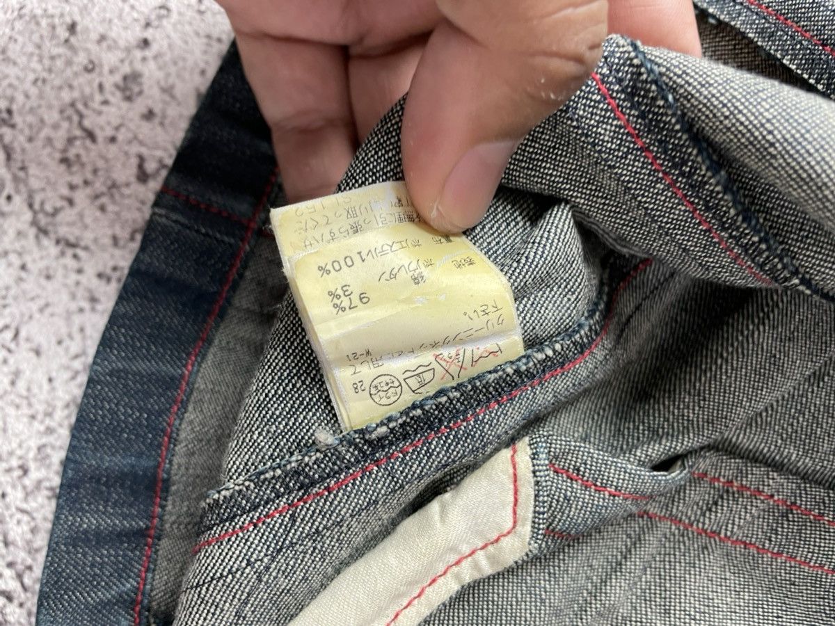 Issey Miyake 90s Issey Miyake Denim Blazer Jacket Size S / US 4 / IT 40 - 8 Thumbnail