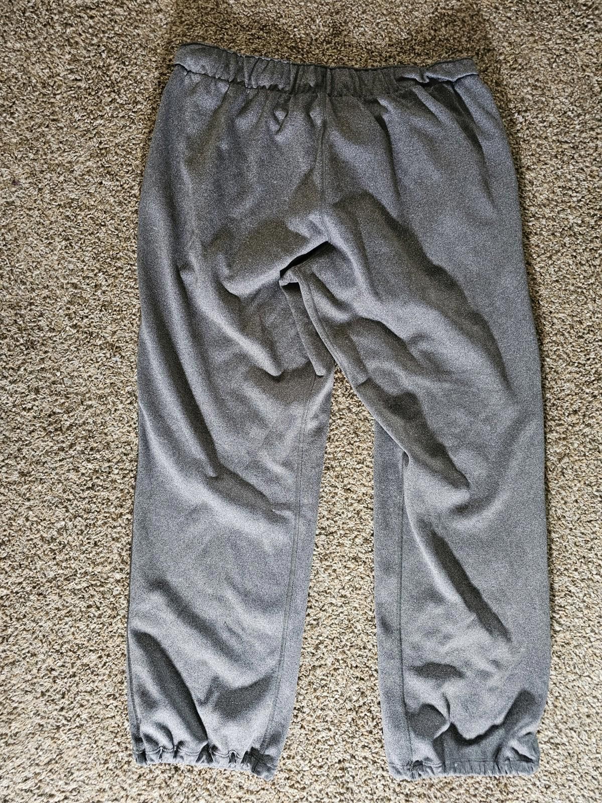 Nike Nike Dri-Fit Gray Jogger Pants L Mens Athletic Sweatpants Size US 34 / EU 50 - 5 Thumbnail