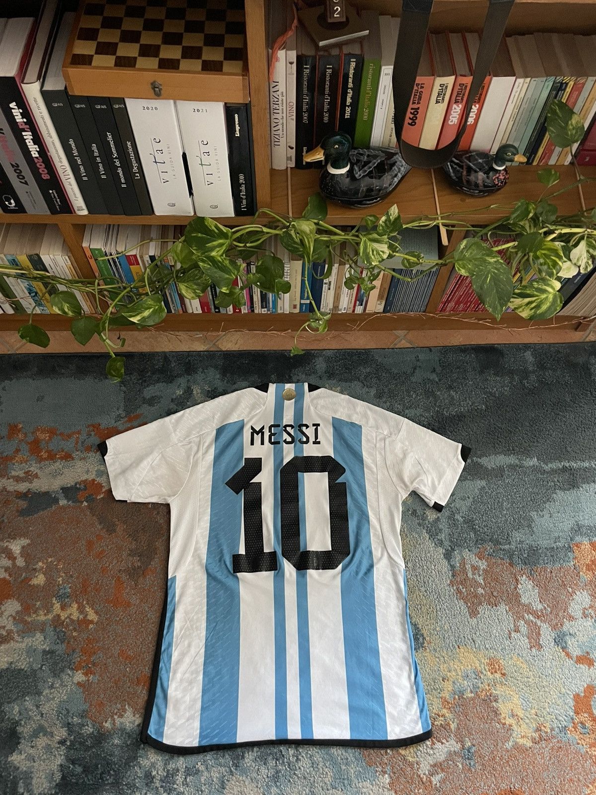 Other Argentina Messi Vintage Soccer Jersey Medium Size US M / EU 48-50 / 2 - 3 Thumbnail