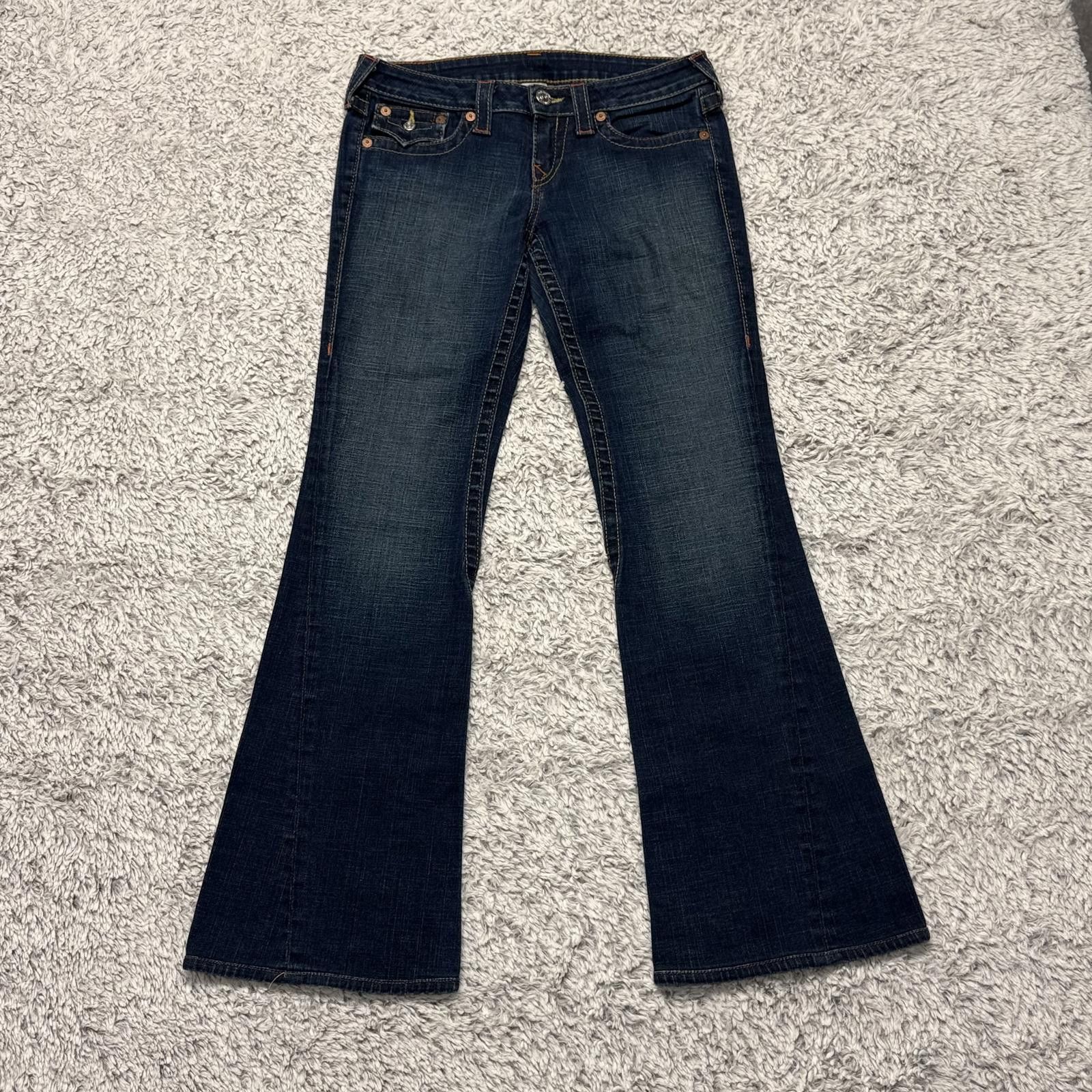 Other True Religion Joey Flared Bootcut Jeans Size 30" / US 8 / IT 44 - 1 Thumbnail