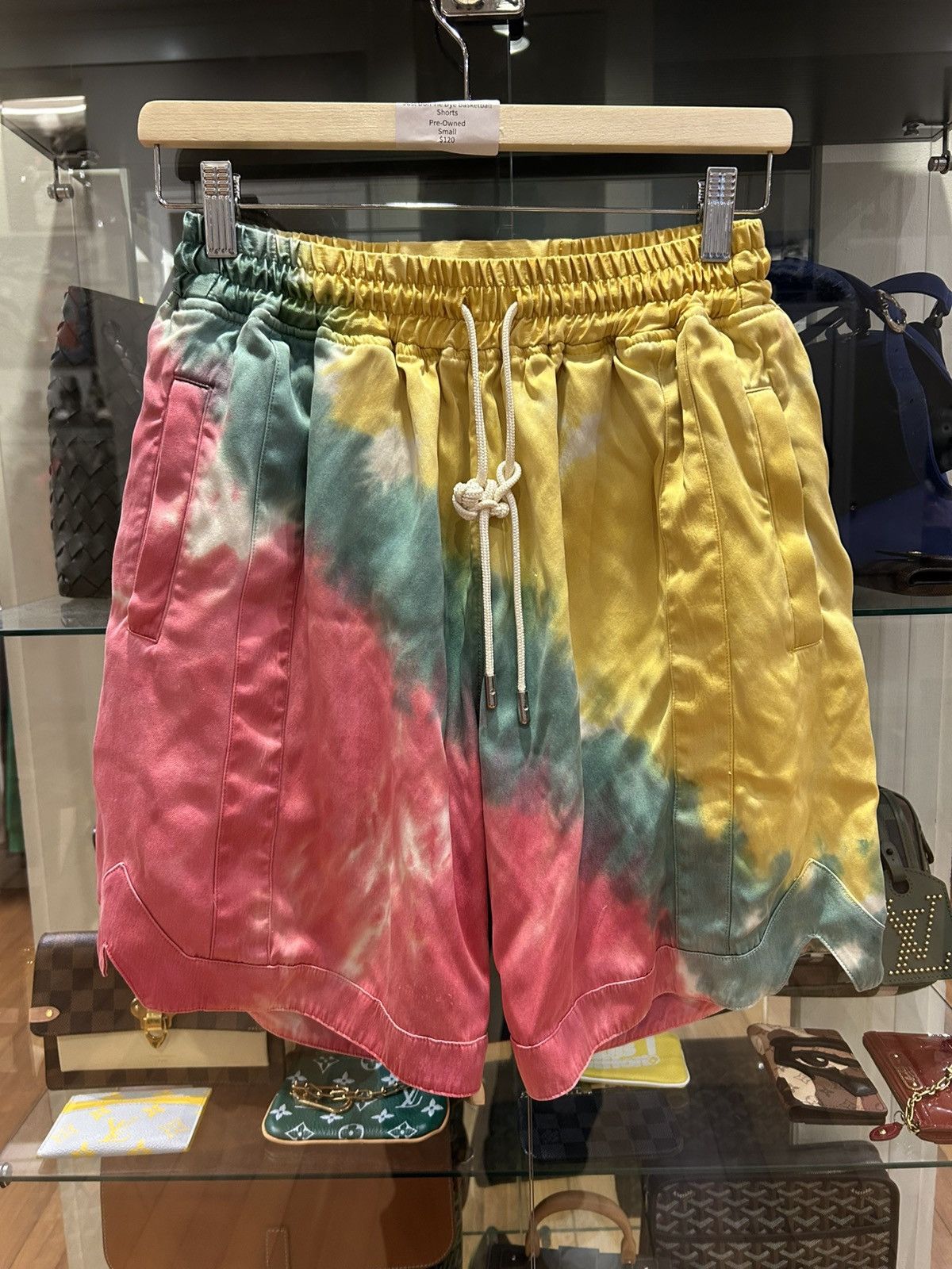 Just Don Just Don Tie Dye Basketball Shorts Size US 30 / EU 46 - 1 Thumbnail