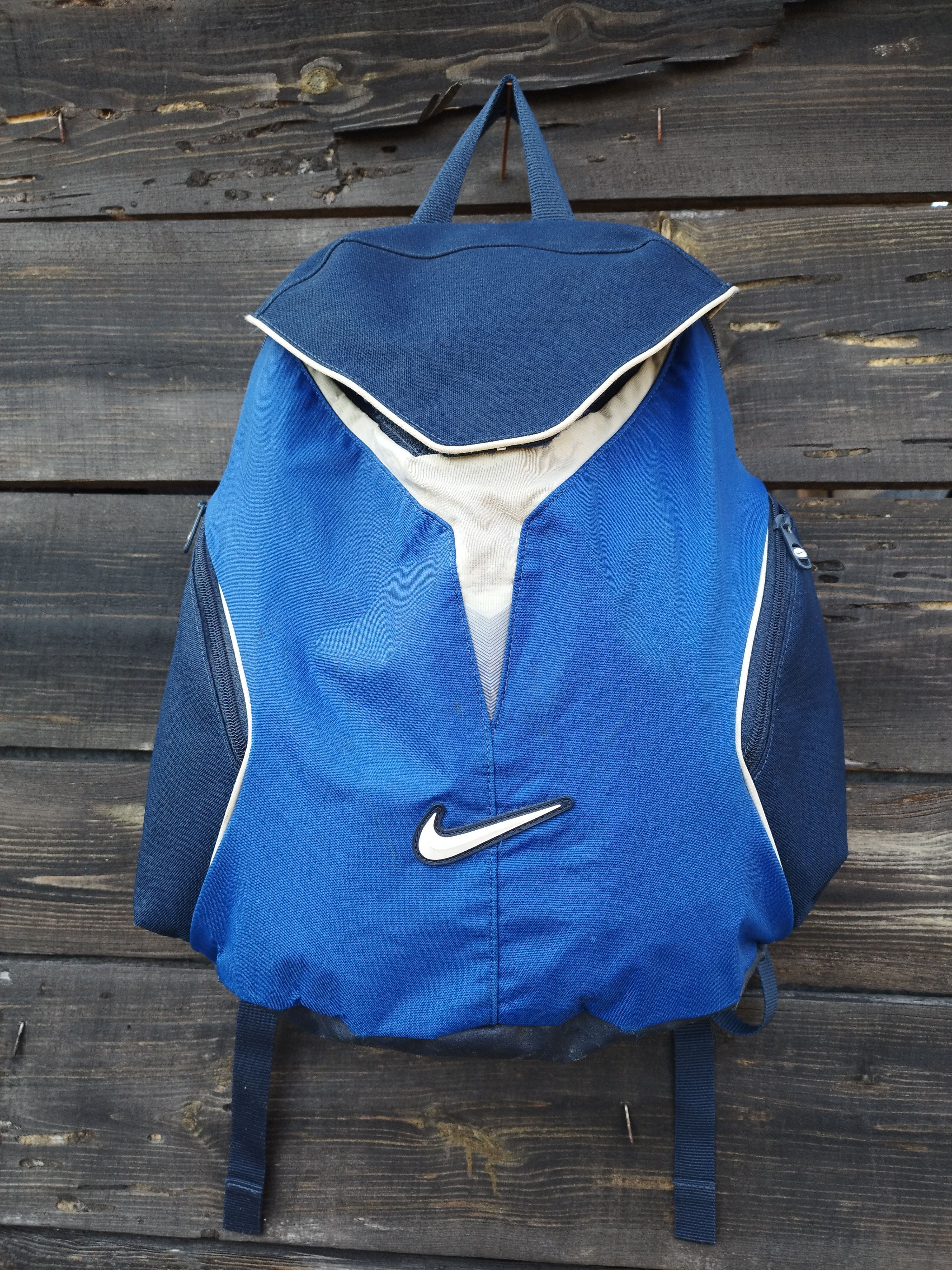 Nike × Streetwear × Vintage Vintage Nike Center Swoosh Navy
