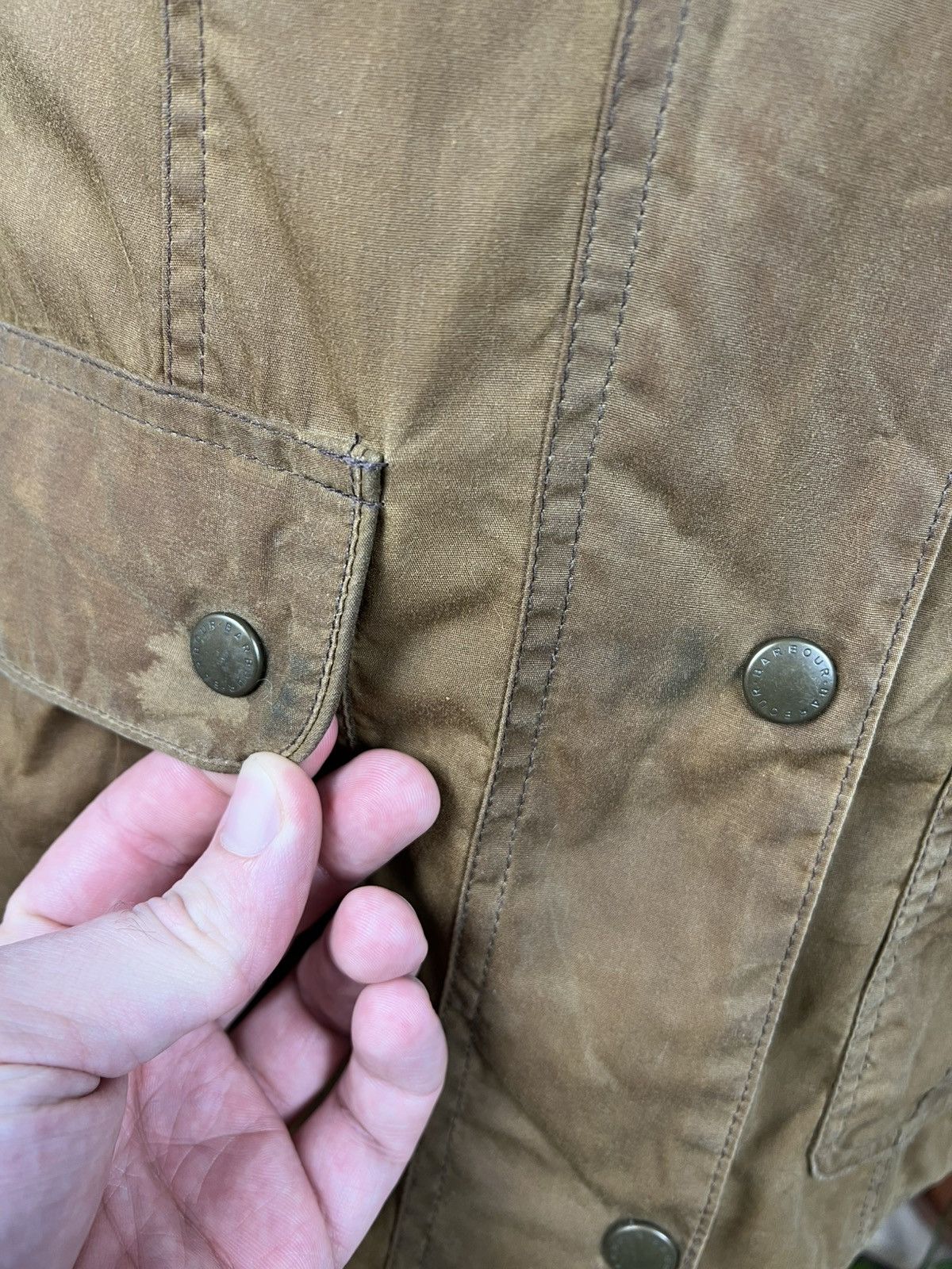 Barbour Barbour flyweight wax utility jacket streetwear women’s Size M / US 6-8 / IT 42-44 - 8 Thumbnail