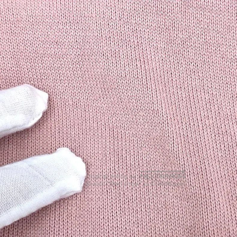 Fendi Fendi Pink Coffee Intarsia Cotton Sweater. Size US L / EU 52-54 / 3 - 9 Thumbnail