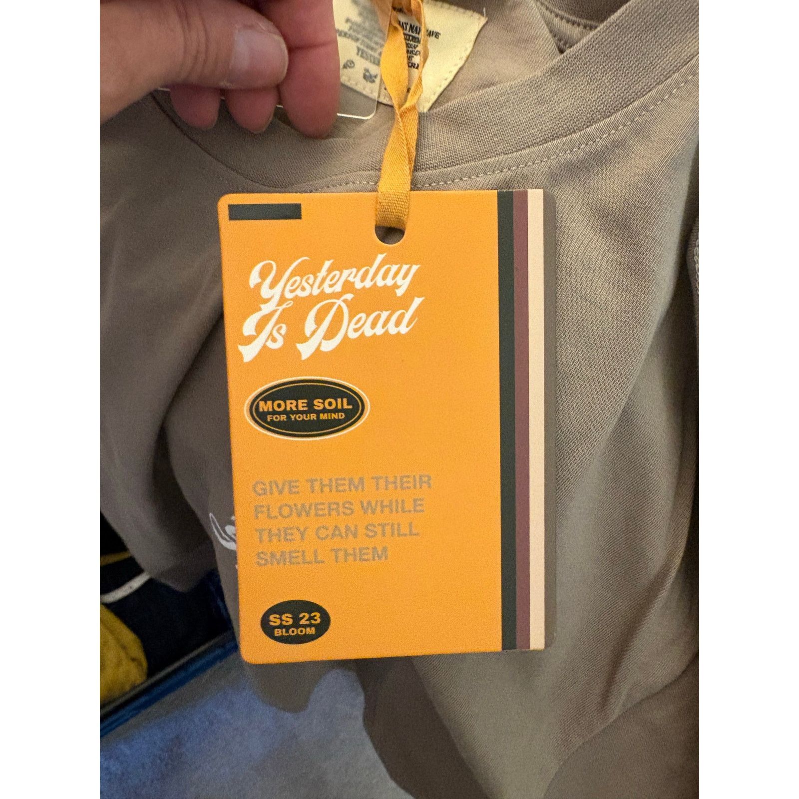 Other Yesterday is Dead Tan T-Shirt. NWT Size Small Size US S / EU 44-46 / 1 - 7 Thumbnail