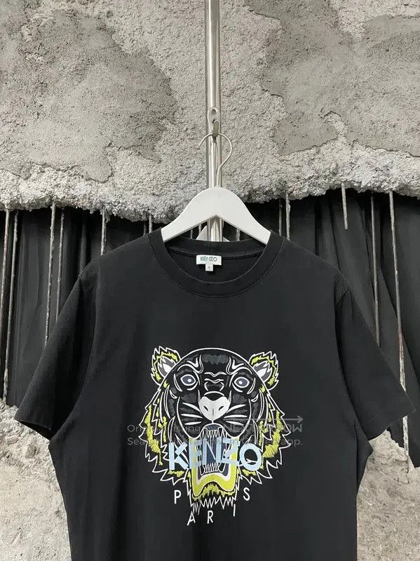 Kenzo KENZO Black Summer Cotton T-Shirt for Women . Size S / US 4 / IT 40 - 3 Thumbnail