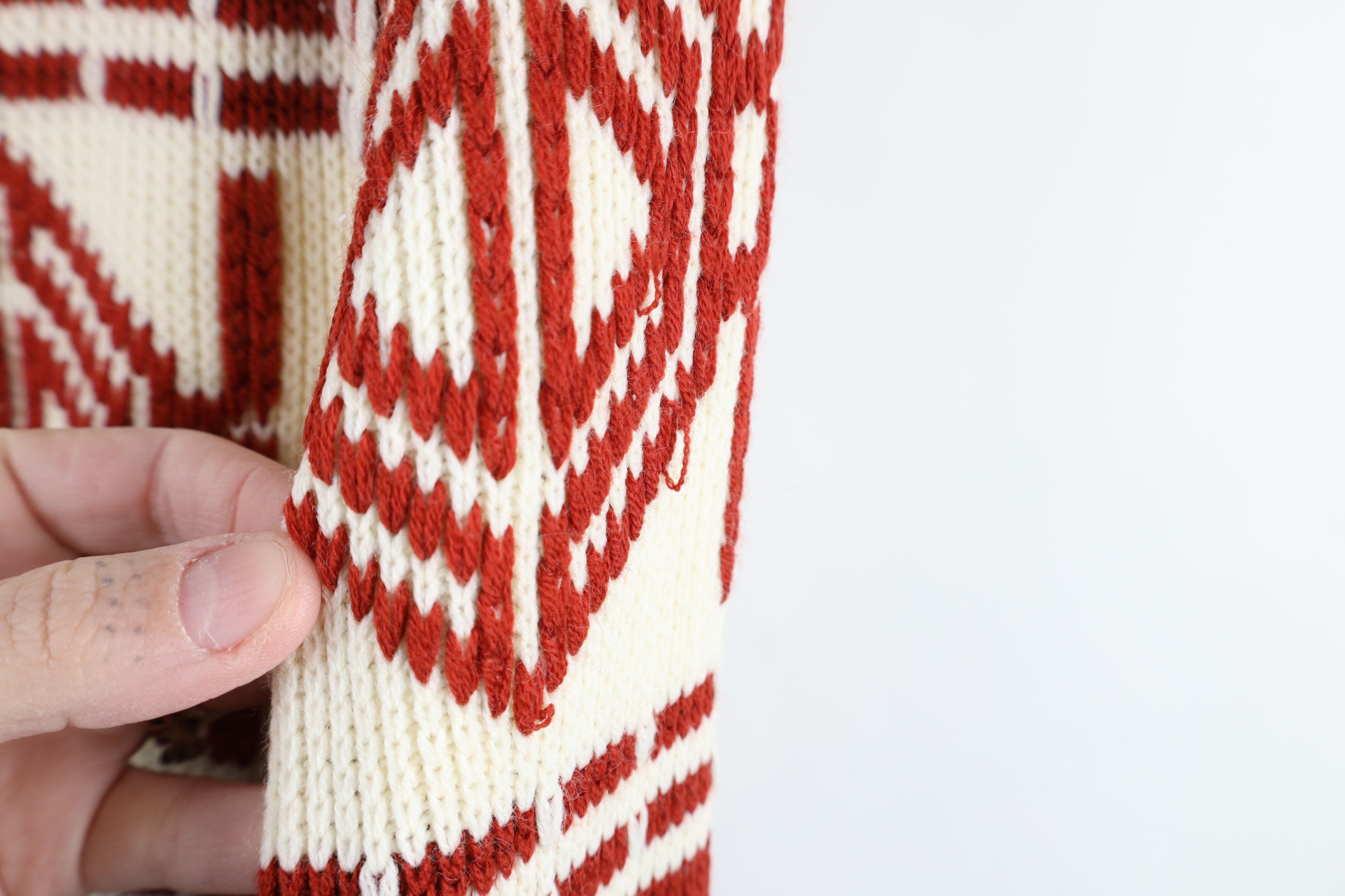 Vintage Vintage 70s Mid Century Modern MCM Ribbed Knit Sweater Size US M / EU 48-50 / 2 - 4 Thumbnail